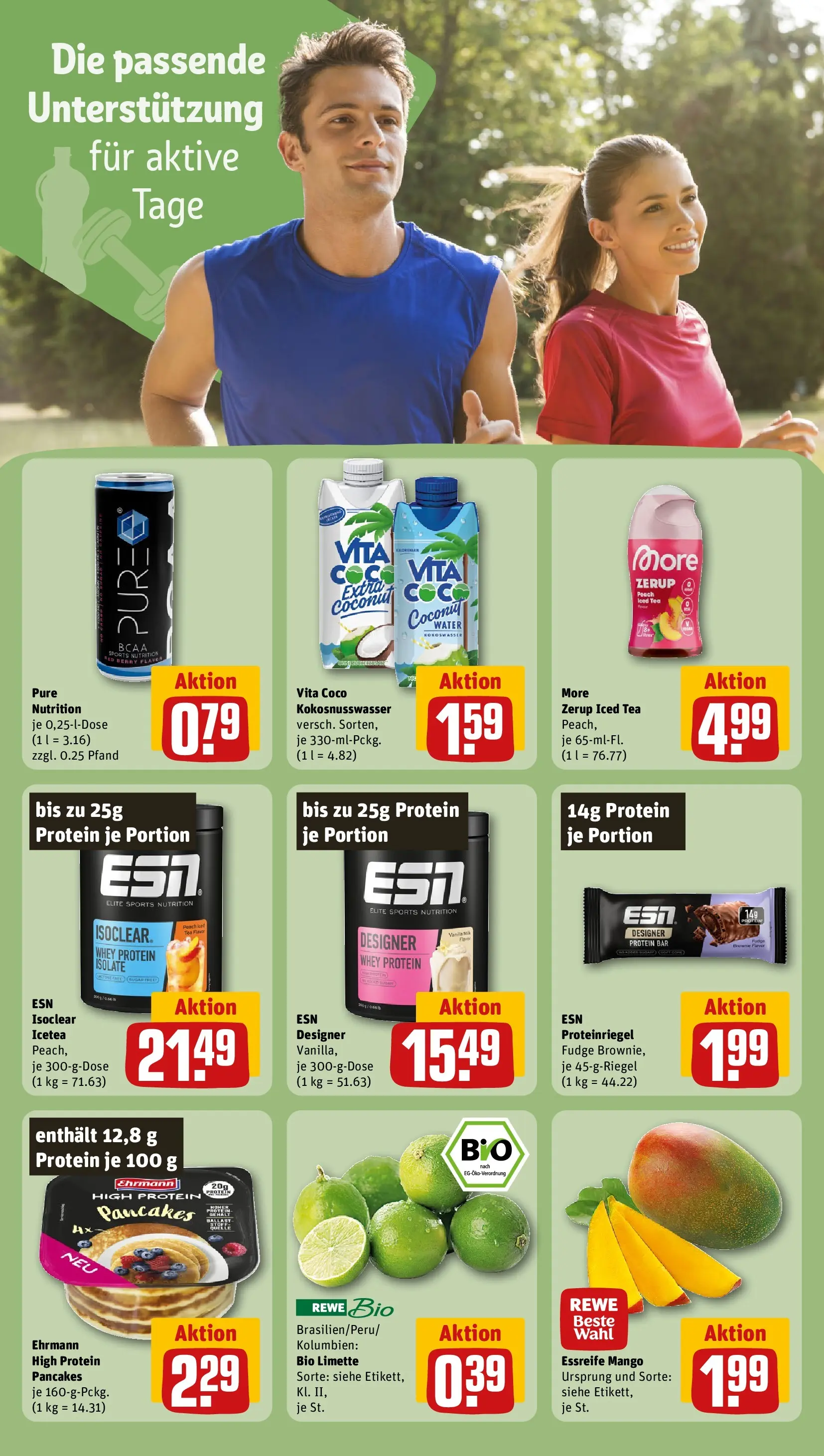 REWE Prospekt ab 12.04.2026 zum Blättern » Angebote | Seite: 20 | Produkte: Energy, Mango, Limette