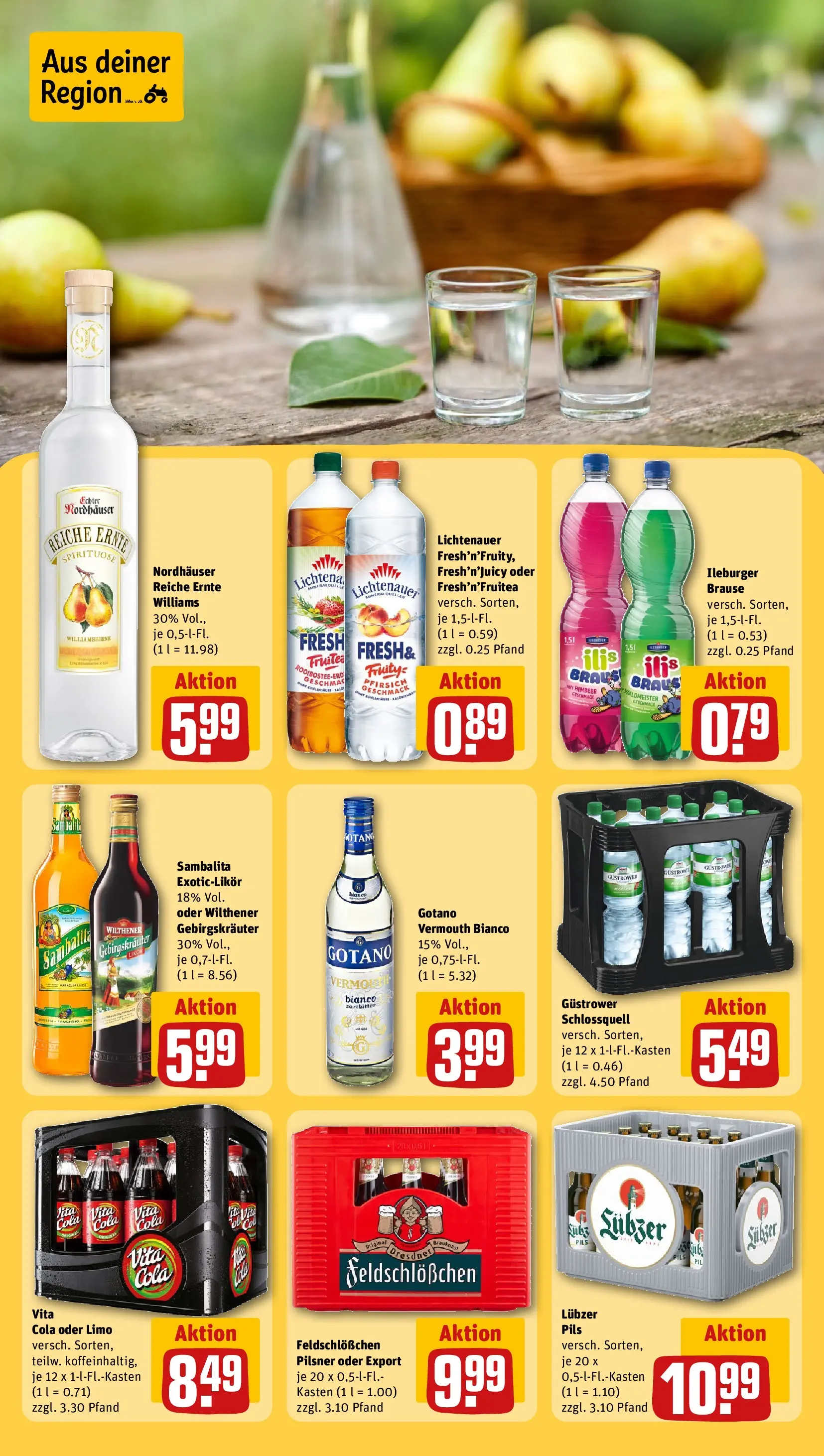 REWE Prospekt ab 12.04.2026 zum Blättern » Angebote | Seite: 19 | Produkte: Cola, Wilthener, Wilthener gebirgskrauter, Pils