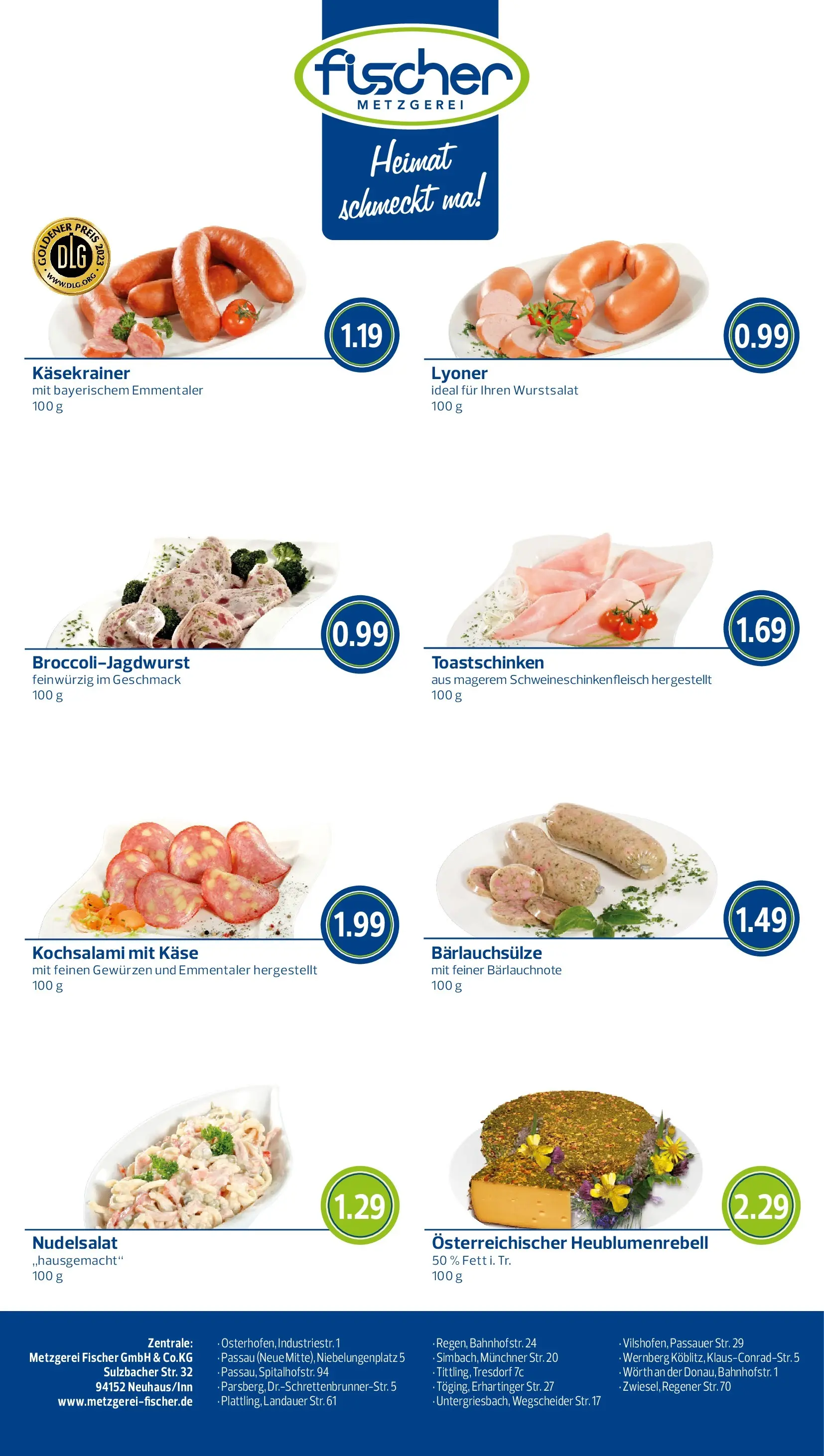 REWE Prospekt ab 12.04.2026 zum Blättern » Angebote | Seite: 7 | Produkte: Käse, Käsekrainer, Toastschinken