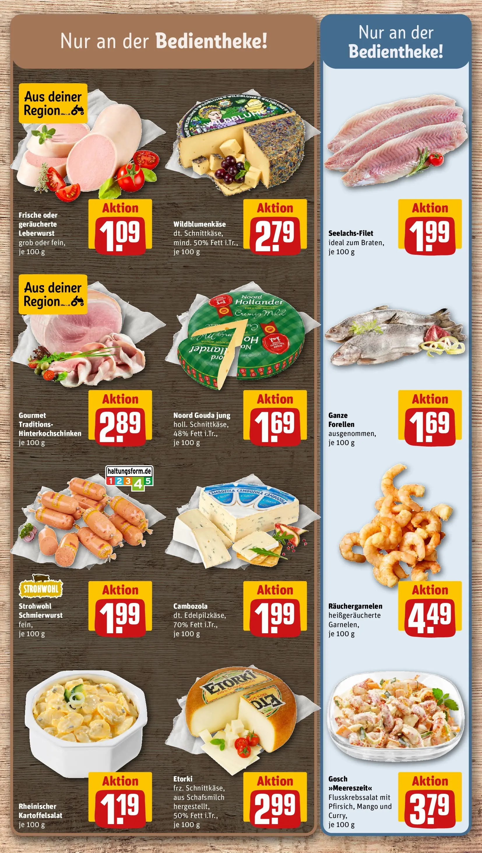 REWE Prospekt ab 12.04.2026 zum Blättern » Angebote | Seite: 7 | Produkte: Gouda, Mango