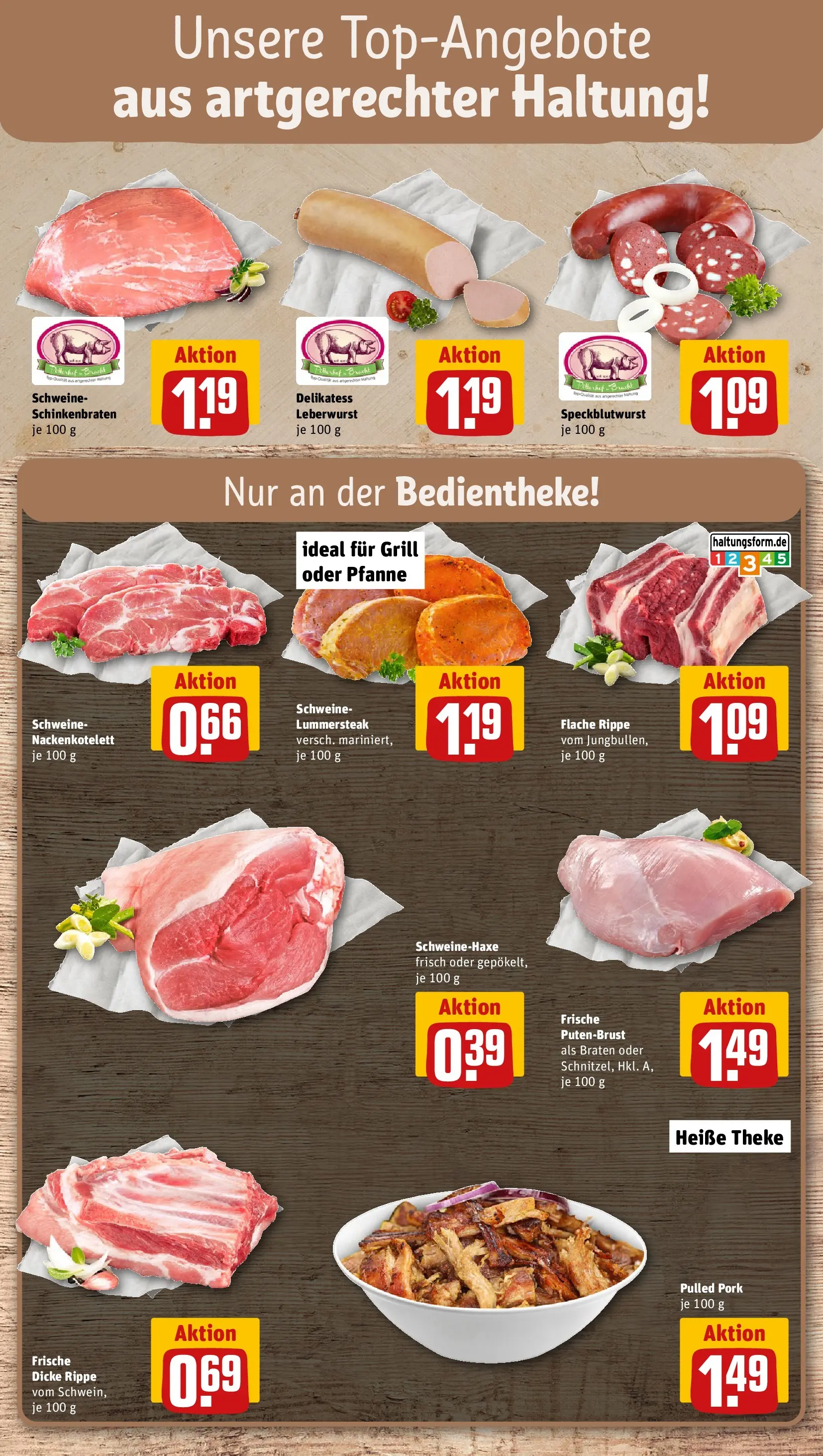 REWE Prospekt ab 12.04.2026 zum Blättern » Angebote | Seite: 6 | Produkte: Grill, Theke