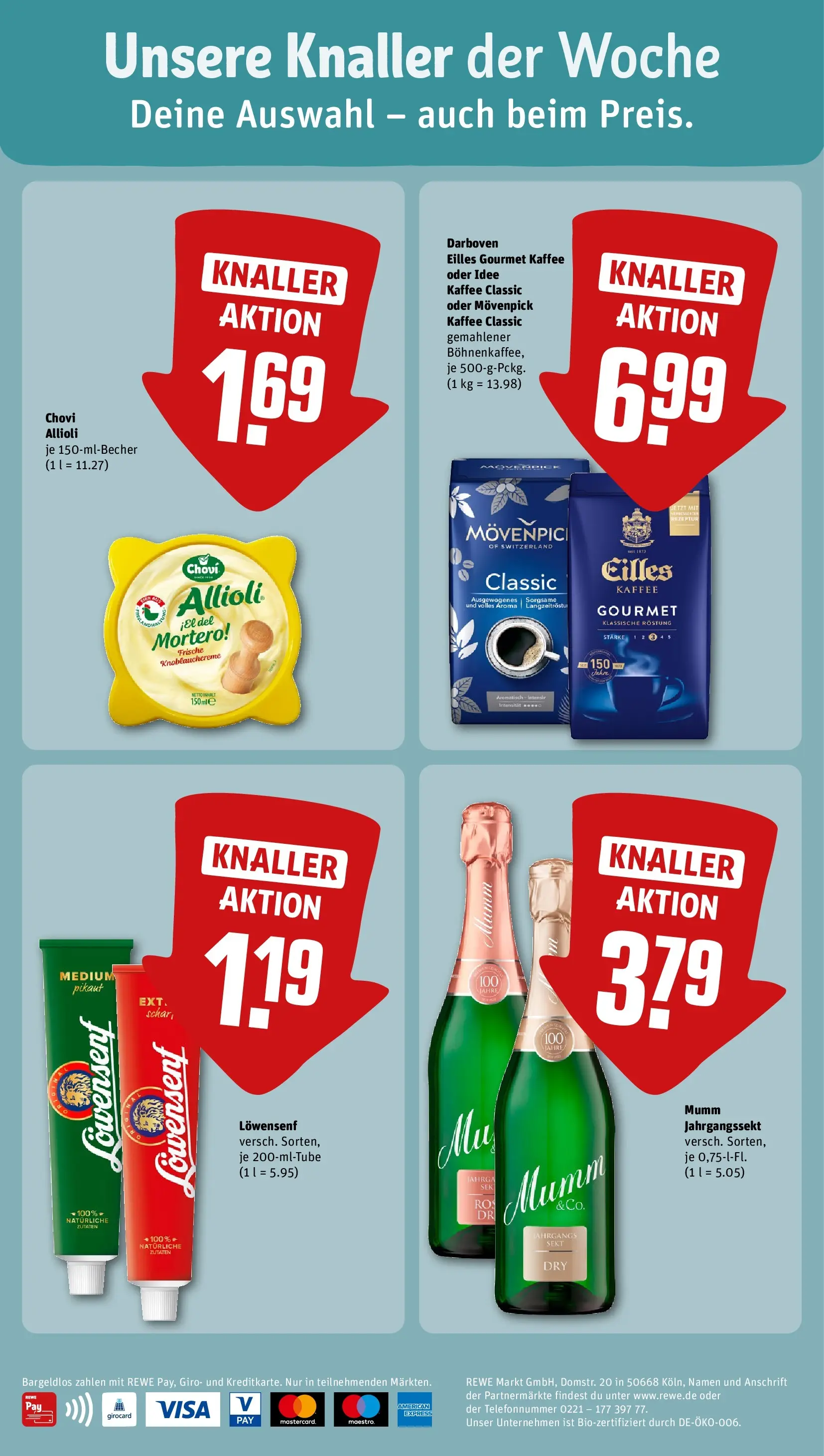 REWE Prospekt ab 13.04.2026 zum Blättern » Angebote | Seite: 2 | Produkte: Idee kaffee, Kaffee, Movenpick kaffee
