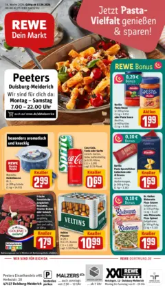 Rewe Prospekt Duisburg ab 12.04.2026 gültig Rewe Prospekt Duisburg ab 12.04.2026 gültig