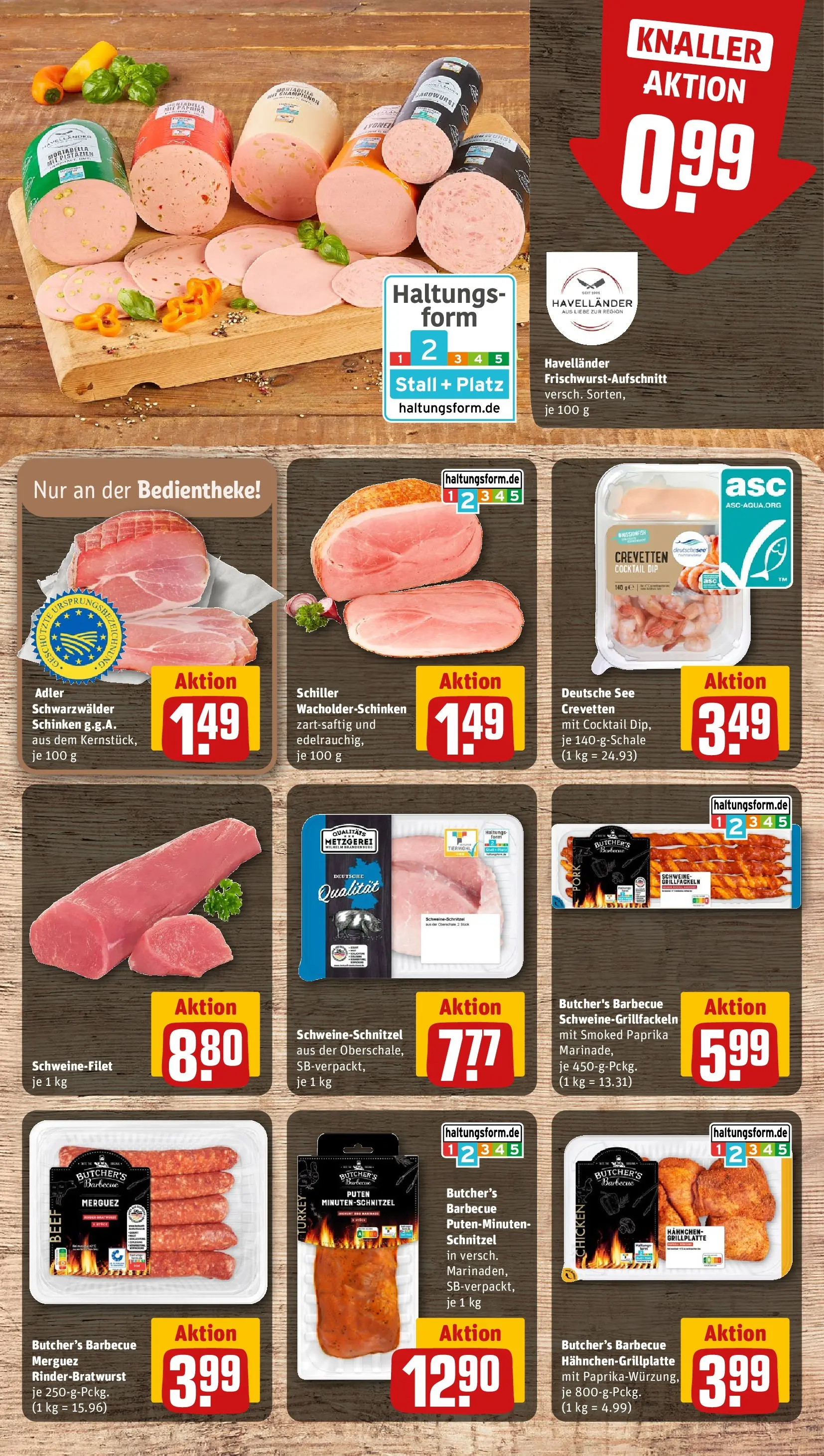 REWE Prospekt ab 12.04.2026 zum Blättern » Angebote | Seite: 6 | Produkte: Hahnchen, Pistazien, Schweinefilet, Paprika