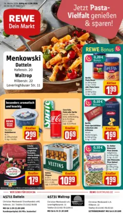 Rewe Prospekt Datteln	 ab 12.04.2026 gültig