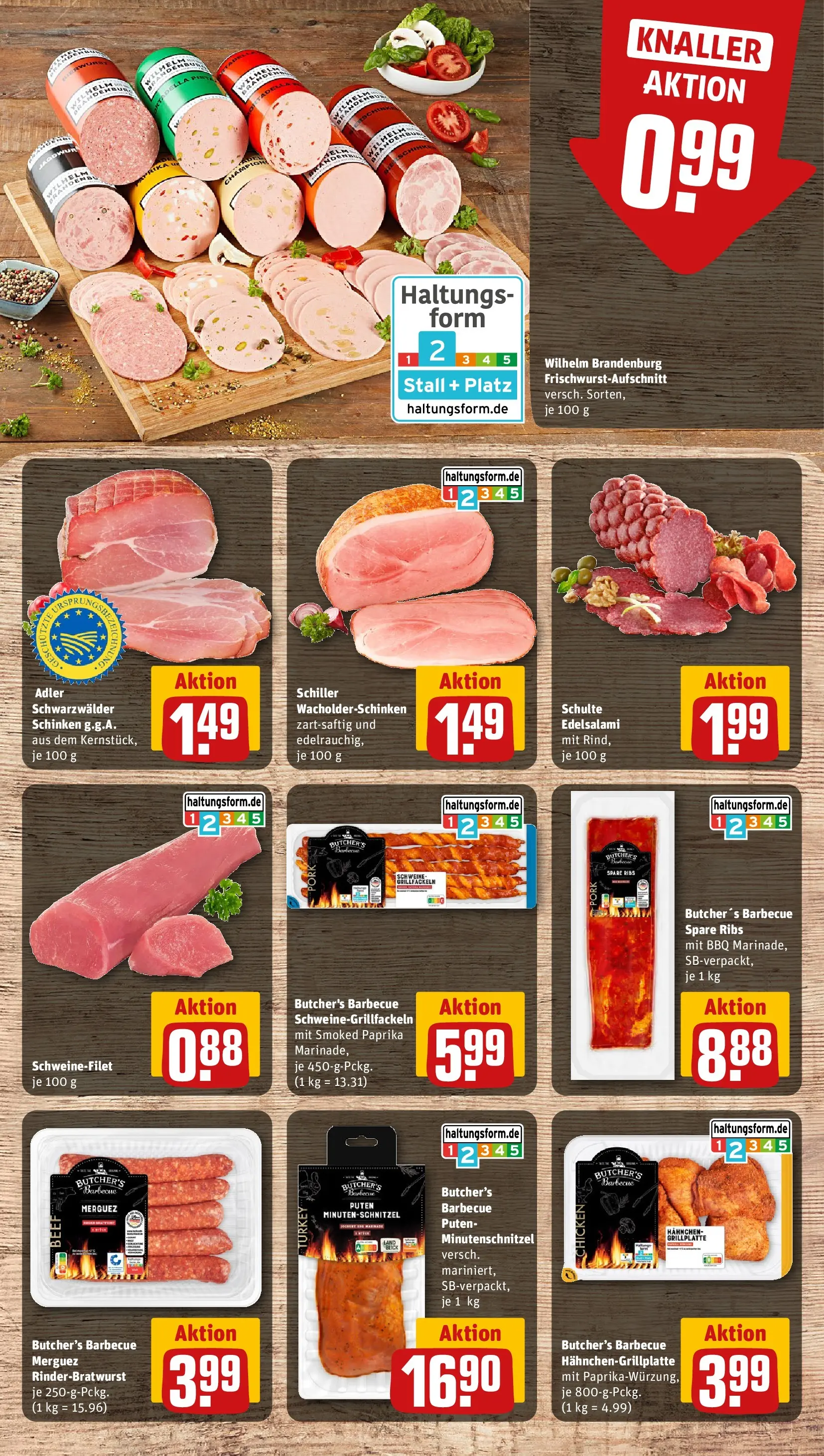 REWE Prospekt ab 12.04.2026 zum Blättern » Angebote | Seite: 6 | Produkte: Grill, Spare ribs, Paprika, Salami