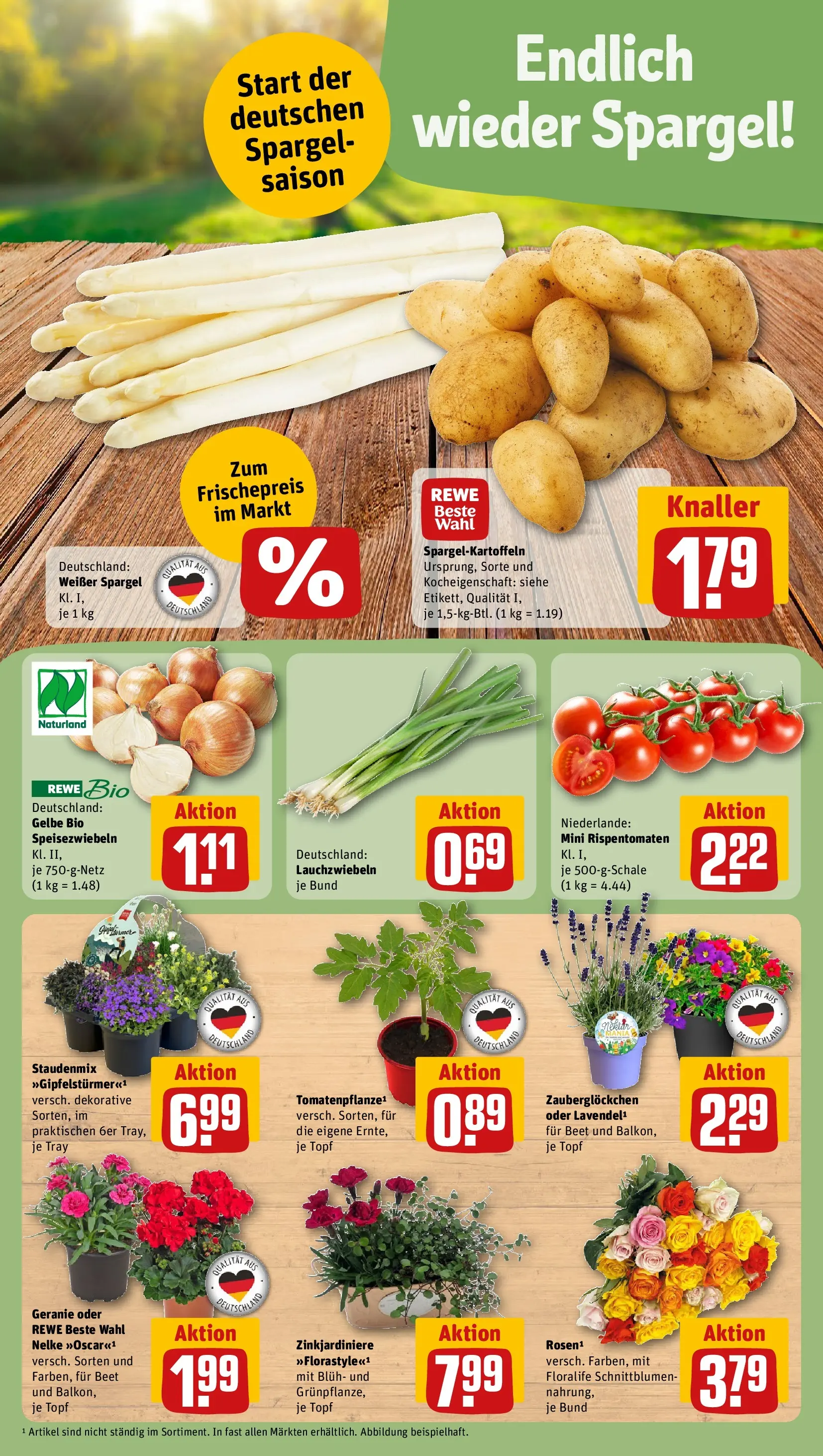 REWE Prospekt ab 13.04.2026 zum Blättern » Angebote | Seite: 5 | Produkte: Box, Spargel