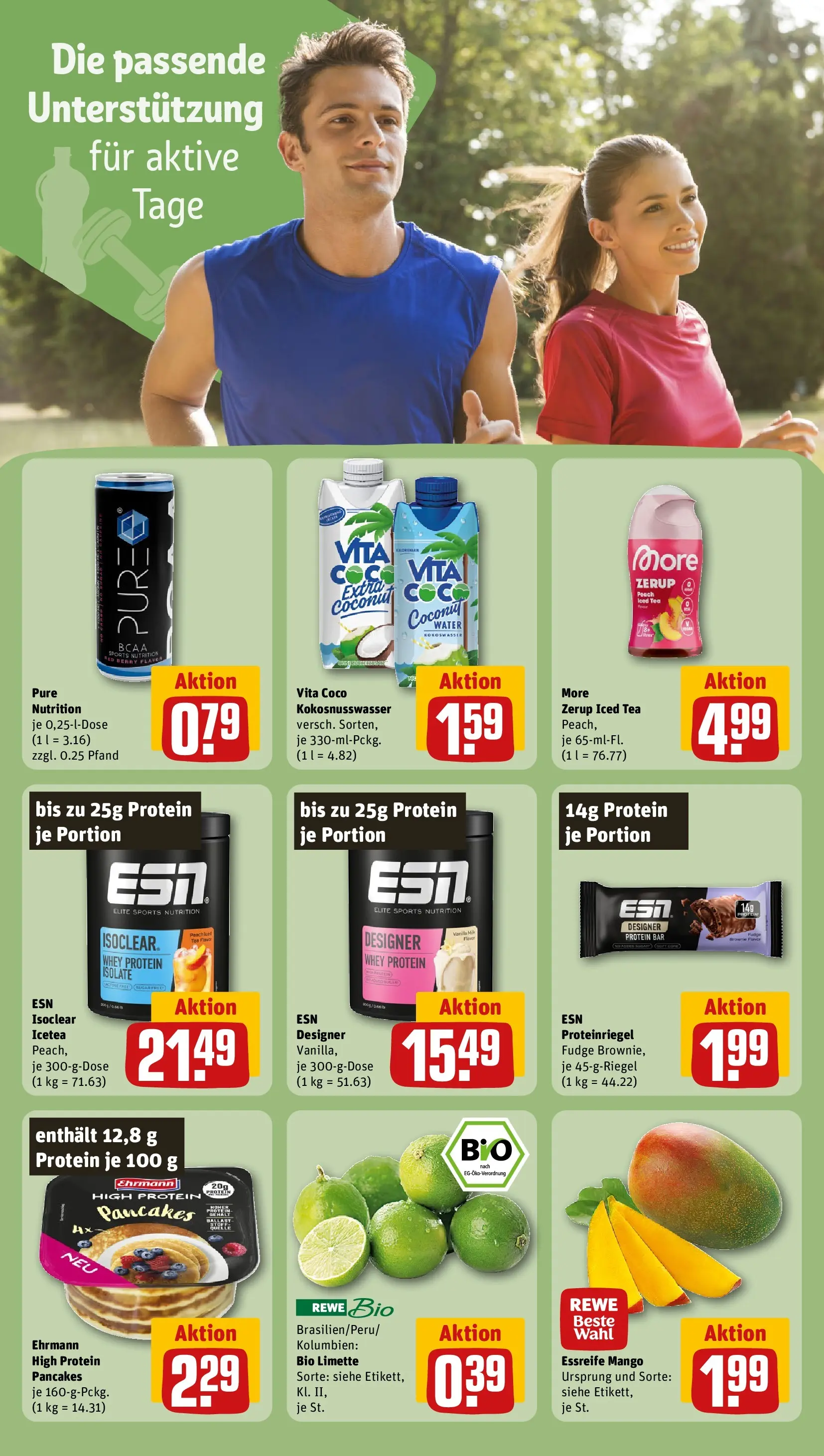 REWE Prospekt ab 13.04.2026 zum Blättern » Angebote | Seite: 14 | Produkte: Mango, Limette