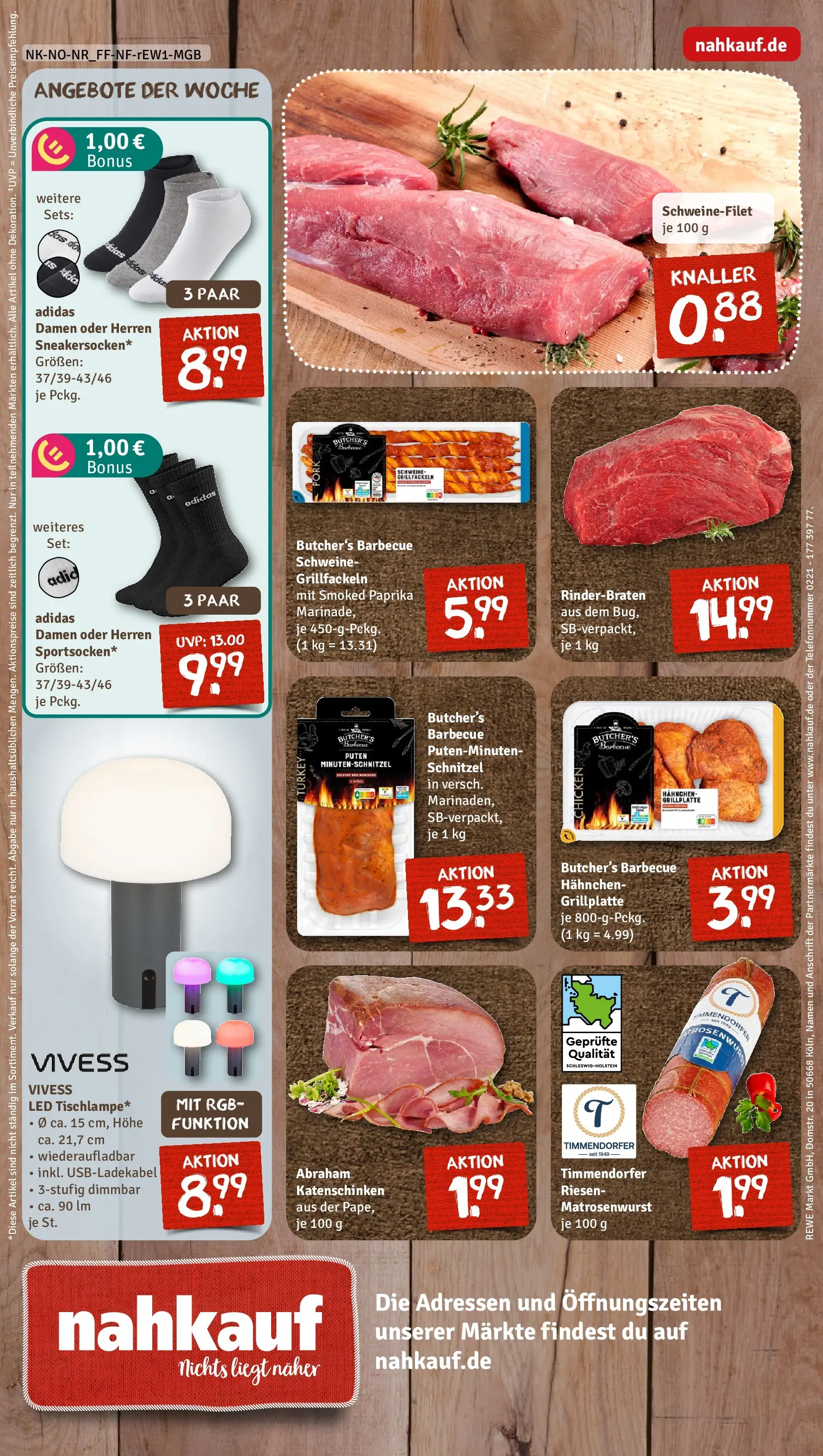 REWE Prospekt ab 12.04.2026 zum Blättern » Angebote | Seite: 12 | Produkte: Rinderbraten, Grill, Schnitzel, Paprika