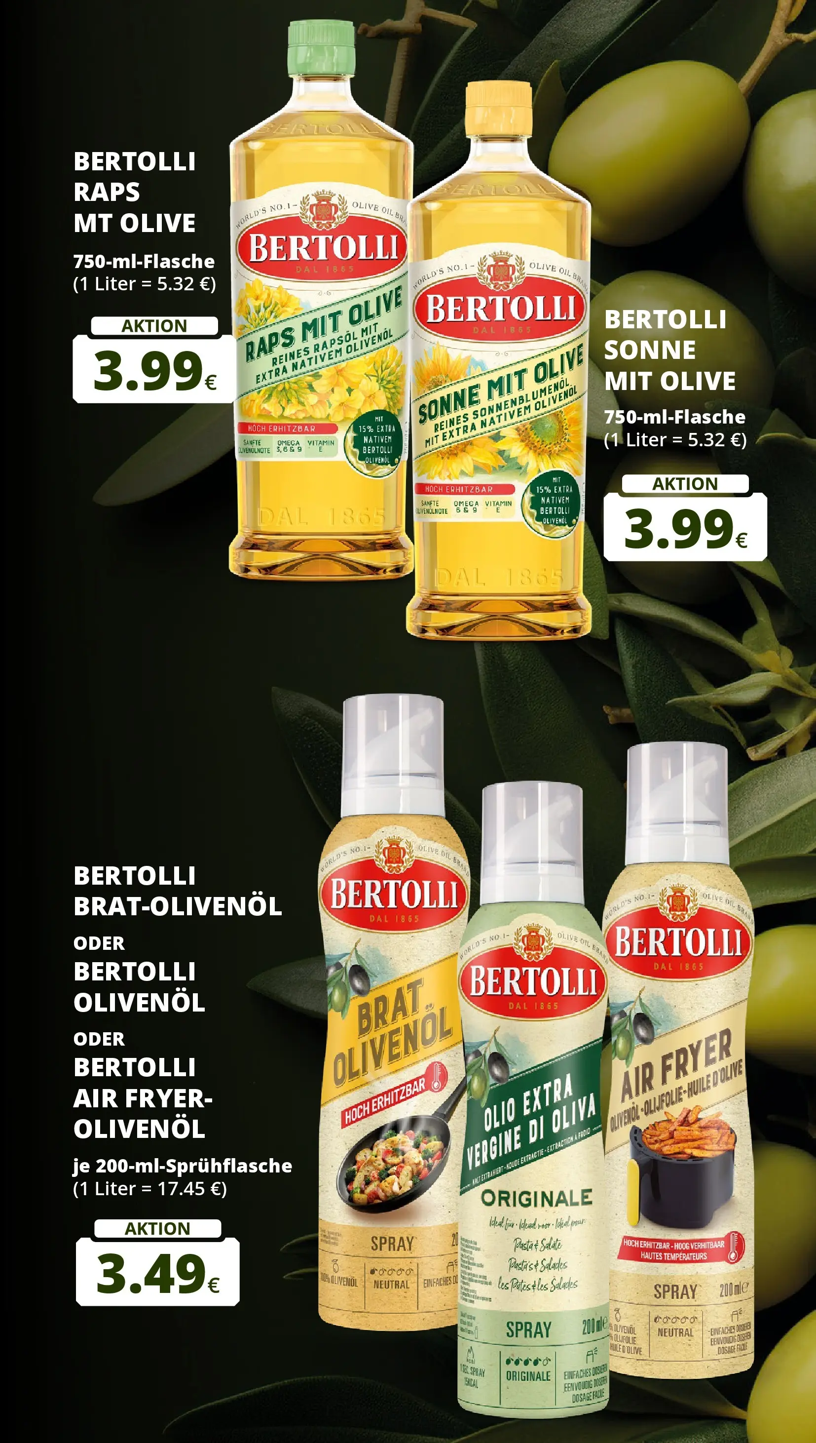 REWE Prospekt ab 12.04.2026 zum Blättern » Angebote | Seite: 21 | Produkte: Rapsöl, Olivenol, Bertolli olivenol, Pasta