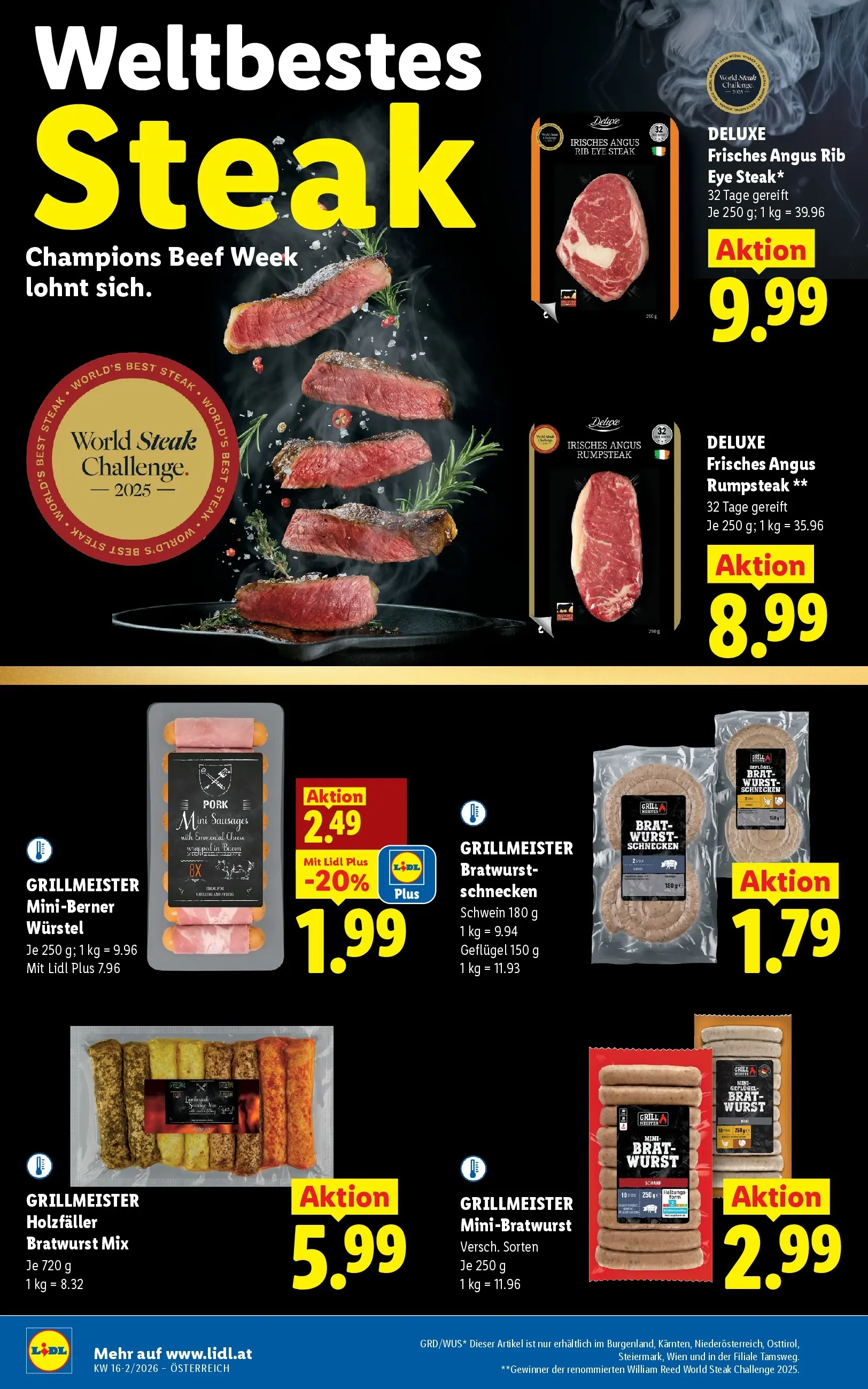 Lidl - Lidl ab 15.04.2026 - Angebote ab donnerstag | Seite: 6 | Produkte: Wurst, Grill