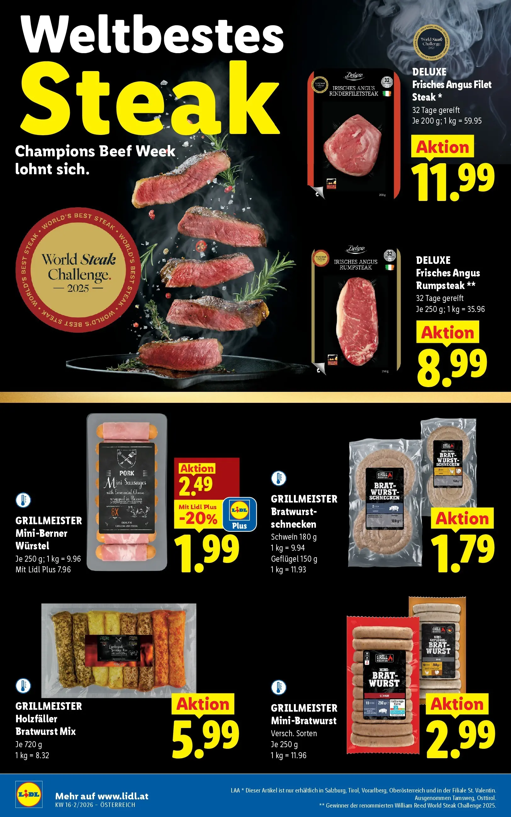 Lidl - Lidl ab 15.04.2026 - Angebote ab donnerstag | Seite: 6 | Produkte: Wurst, Grill