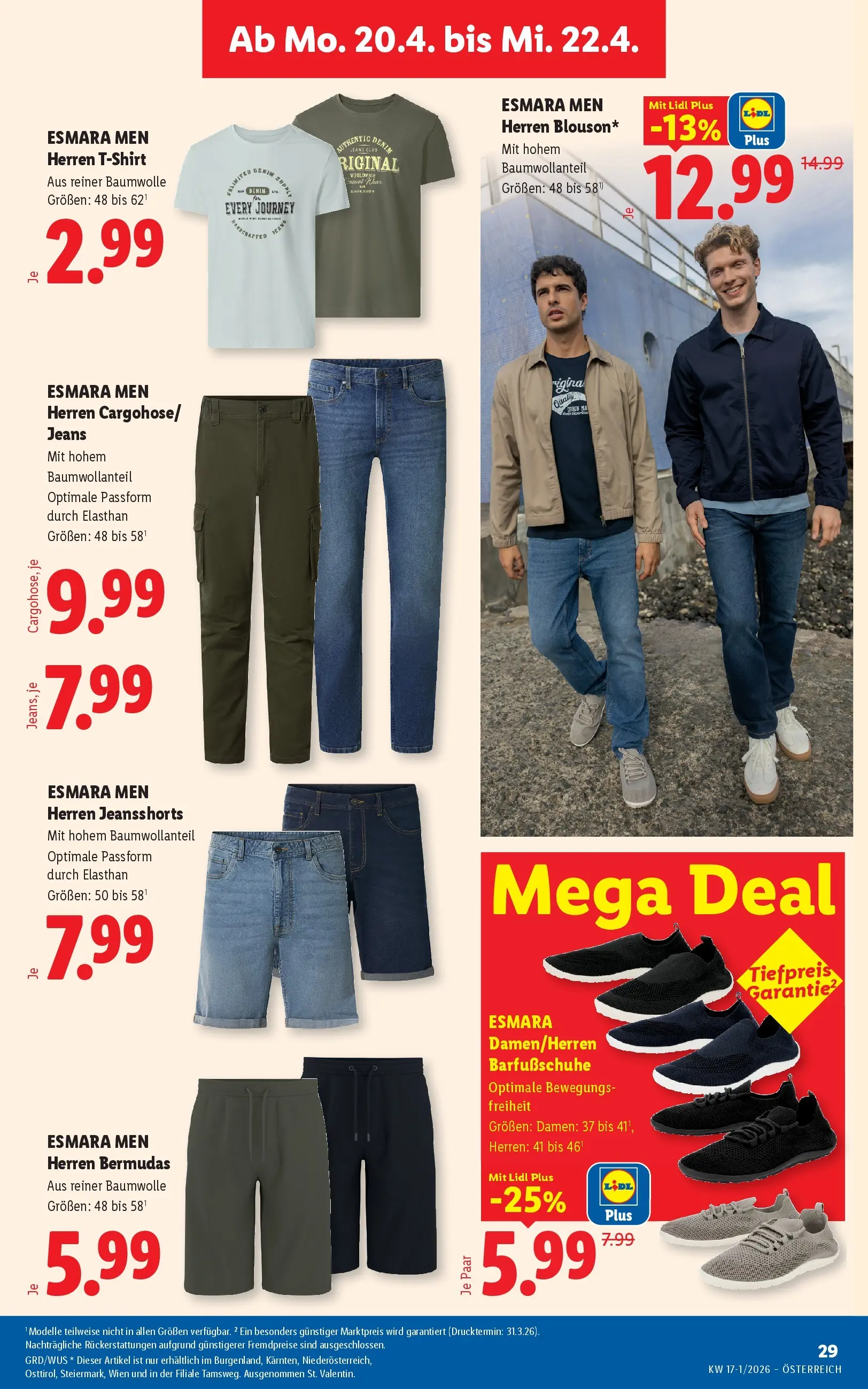 Lidl - Lidl ab 15.04.2026 - Angebote ab donnerstag | Seite: 34 | Produkte: Jeans