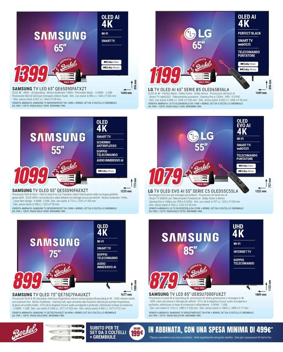 ﻿Trony volantino dal ﻿16/04/2026﻿ > ﻿Anteprima | Pagina: 4 | Prodotti: Schermo, TV, Grembiule, Samsung