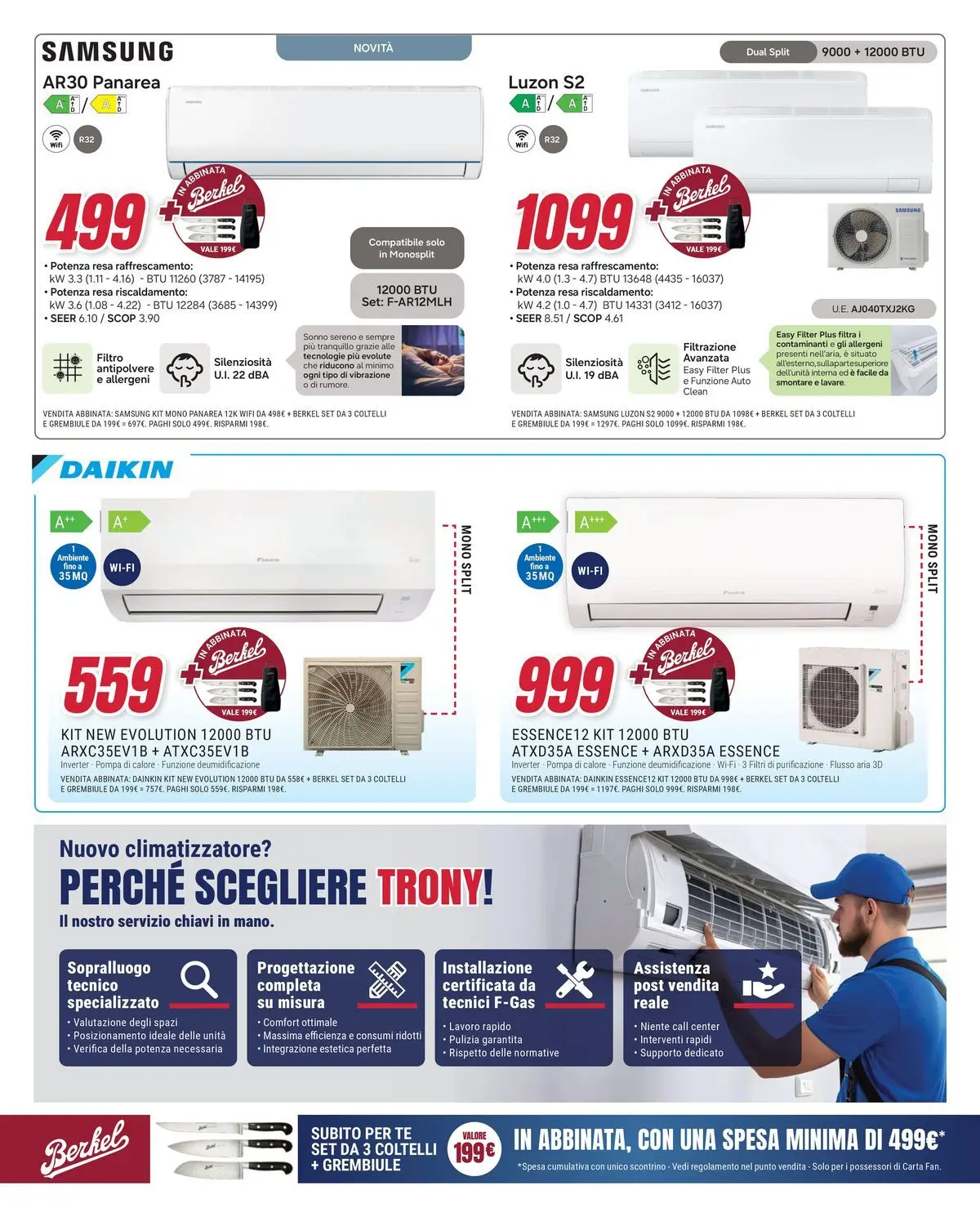 ﻿Trony volantino dal ﻿16/04/2026﻿ > ﻿Anteprima | Pagina: 13 | Prodotti: Climatizzatore, Tè, Grembiule, Samsung