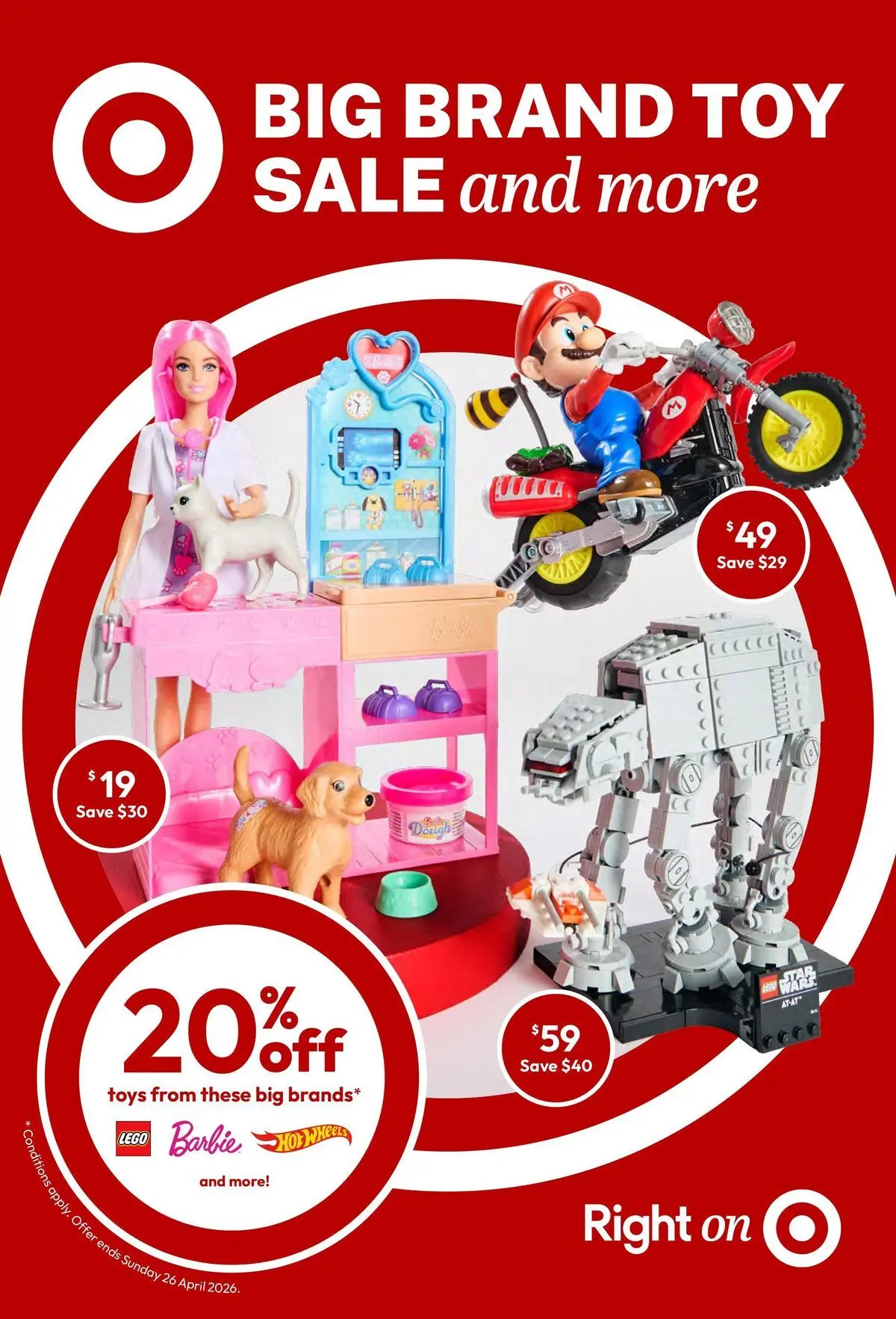 Deals weekly catalogue from 12/04/2026 | Page: 1 Deals - Big Brand Toy Sale & More - 12/04/2026 > weekly / monthly specials | Page: 1