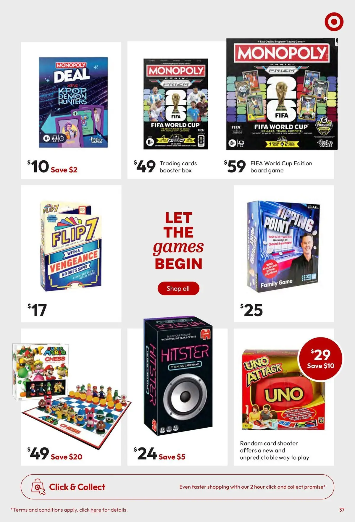 Deals weekly catalogue from 12/04/2026 | Page: 37 | Products: Box, Game Deals - Big Brand Toy Sale & More - 12/04/2026 > weekly / monthly specials | Page: 37 | Products: Box, Game