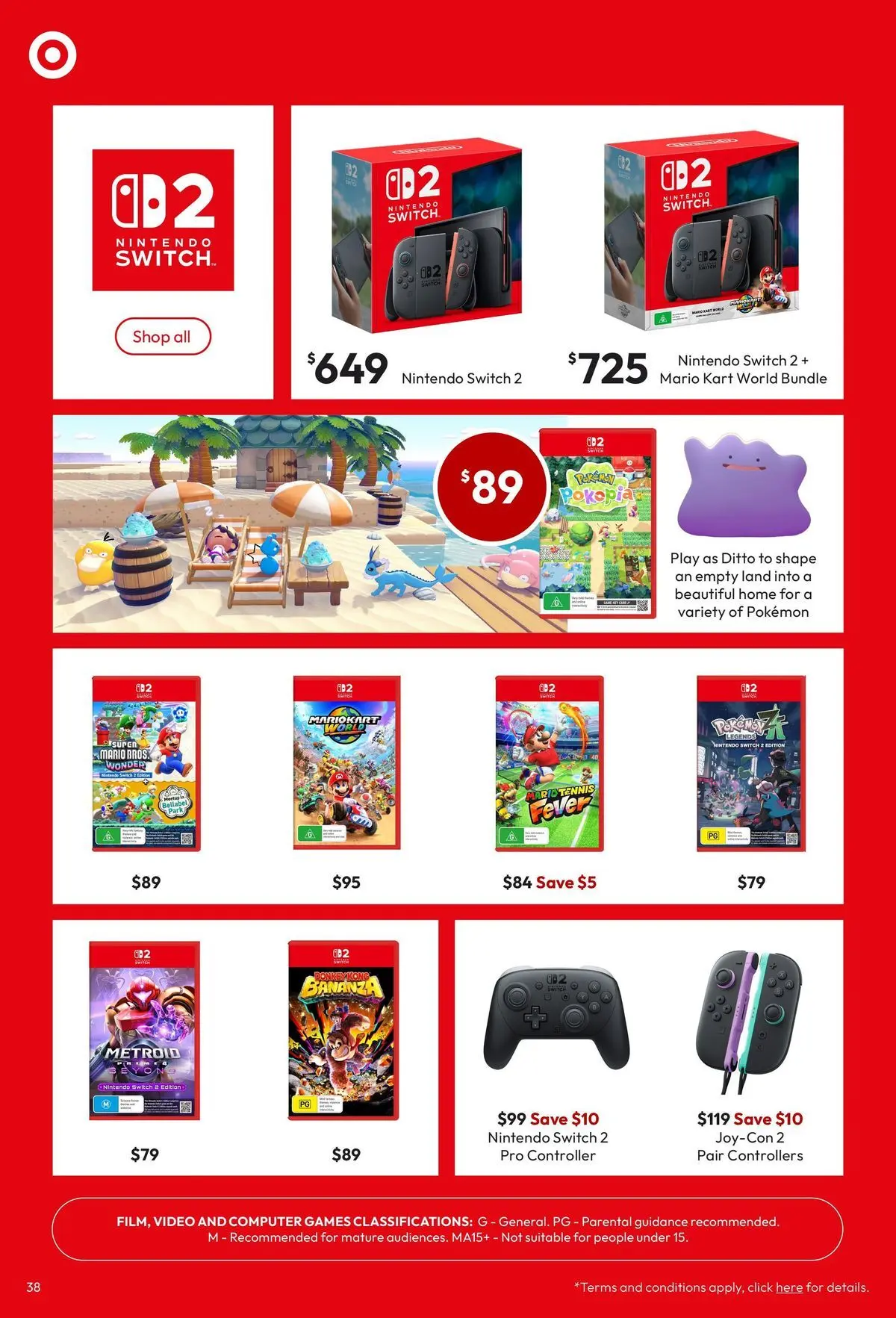 Deals weekly catalogue from 12/04/2026 | Page: 38 | Products: Controller, Computer Deals - Big Brand Toy Sale & More - 12/04/2026 > weekly / monthly specials | Page: 38 | Products: Controller, Computer