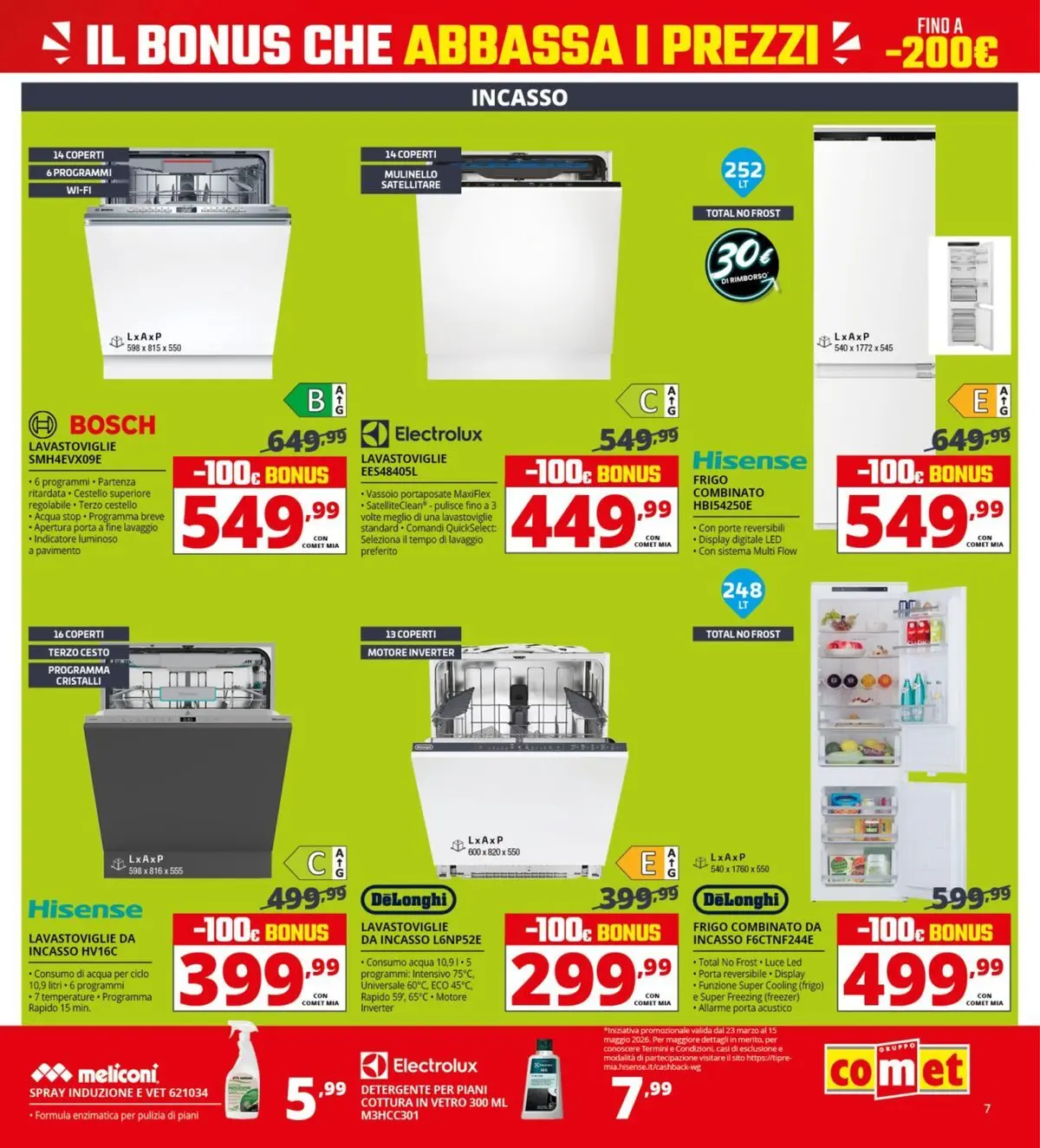 Nuovo Comet - Il bonus che abbassa i prezzi dal 10/04/2026 > offerte anteprima 🛍️ | Pagina: 7 | Prodotti: Detergente, Pavimento, Lavastoviglie, Vassoio