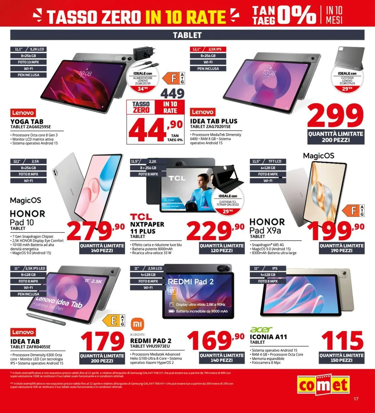 Nuovo Comet - Il bonus che abbassa i prezzi dal 10/04/2026 > offerte anteprima 🛍️ | Pagina: 17 | Prodotti: Xiaomi, Monitor, Batteria, Samsung