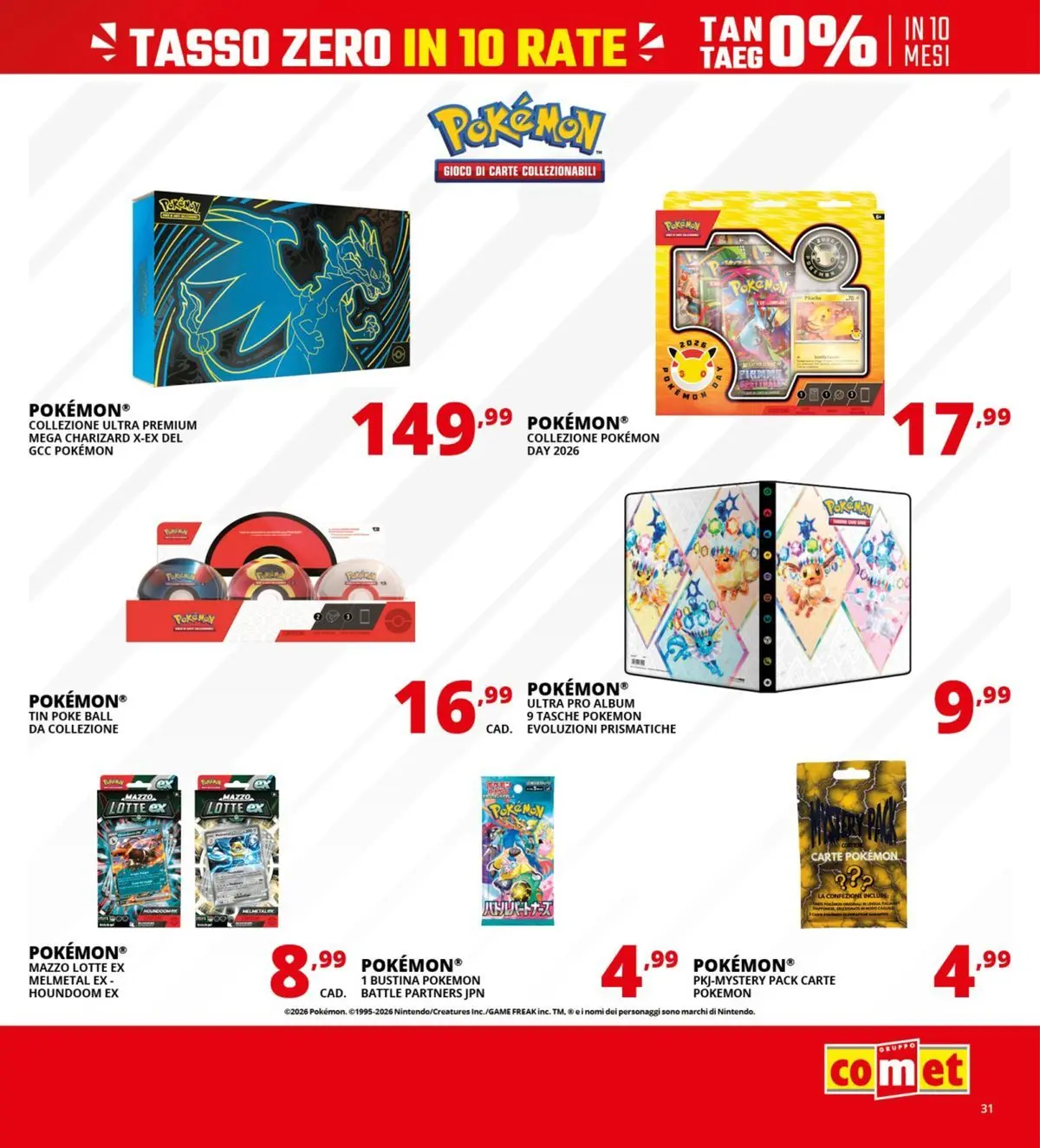 Nuovo Comet - Il bonus che abbassa i prezzi dal 10/04/2026 > offerte anteprima 🛍️ | Pagina: 31 | Prodotti: Gioco