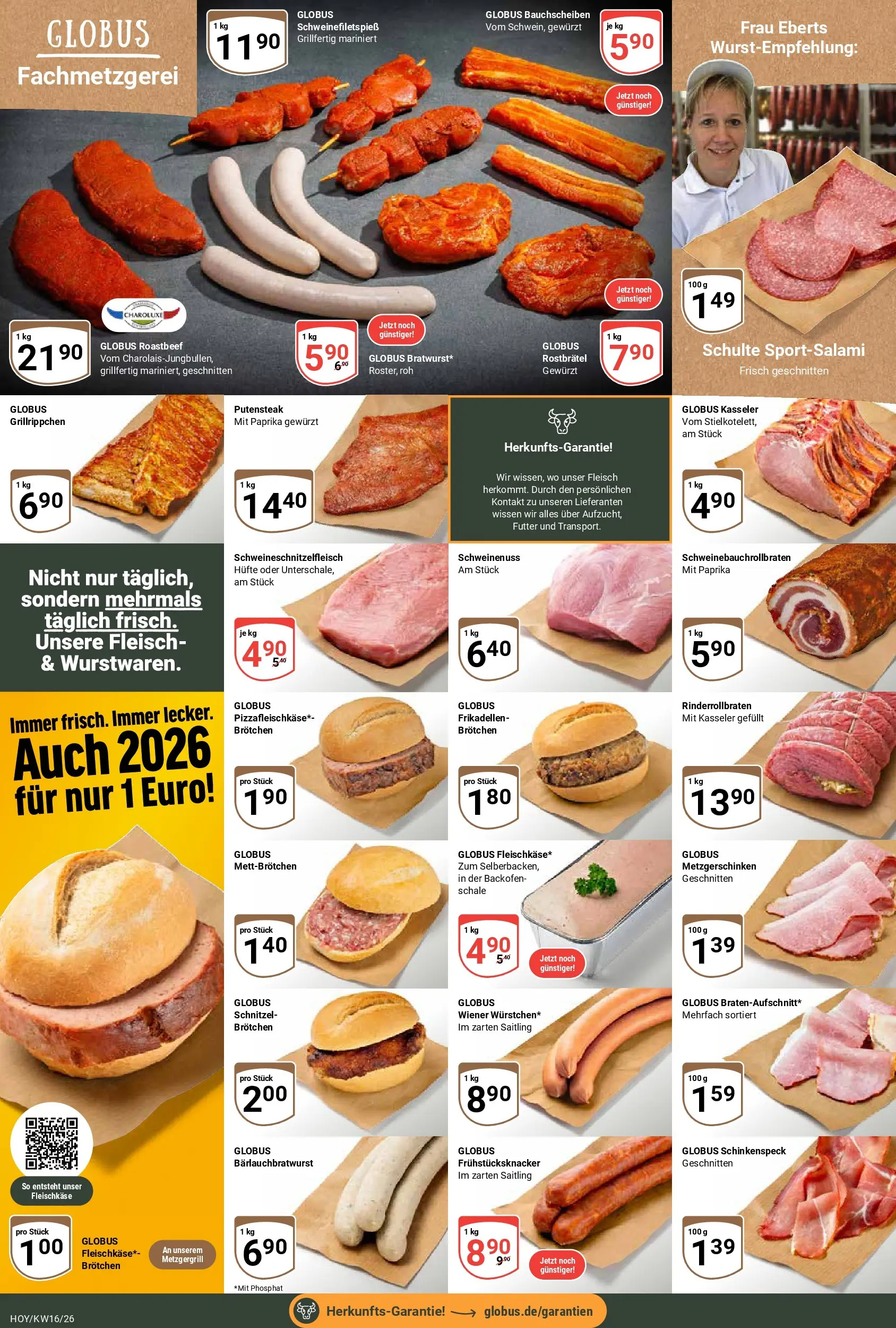 Globus Prospekt Hoyerswerda	 (ab 12.04.2026) » Angebote online | Seite: 6 | Produkte: Roastbeef, Paprika, Backofen, Fleisch