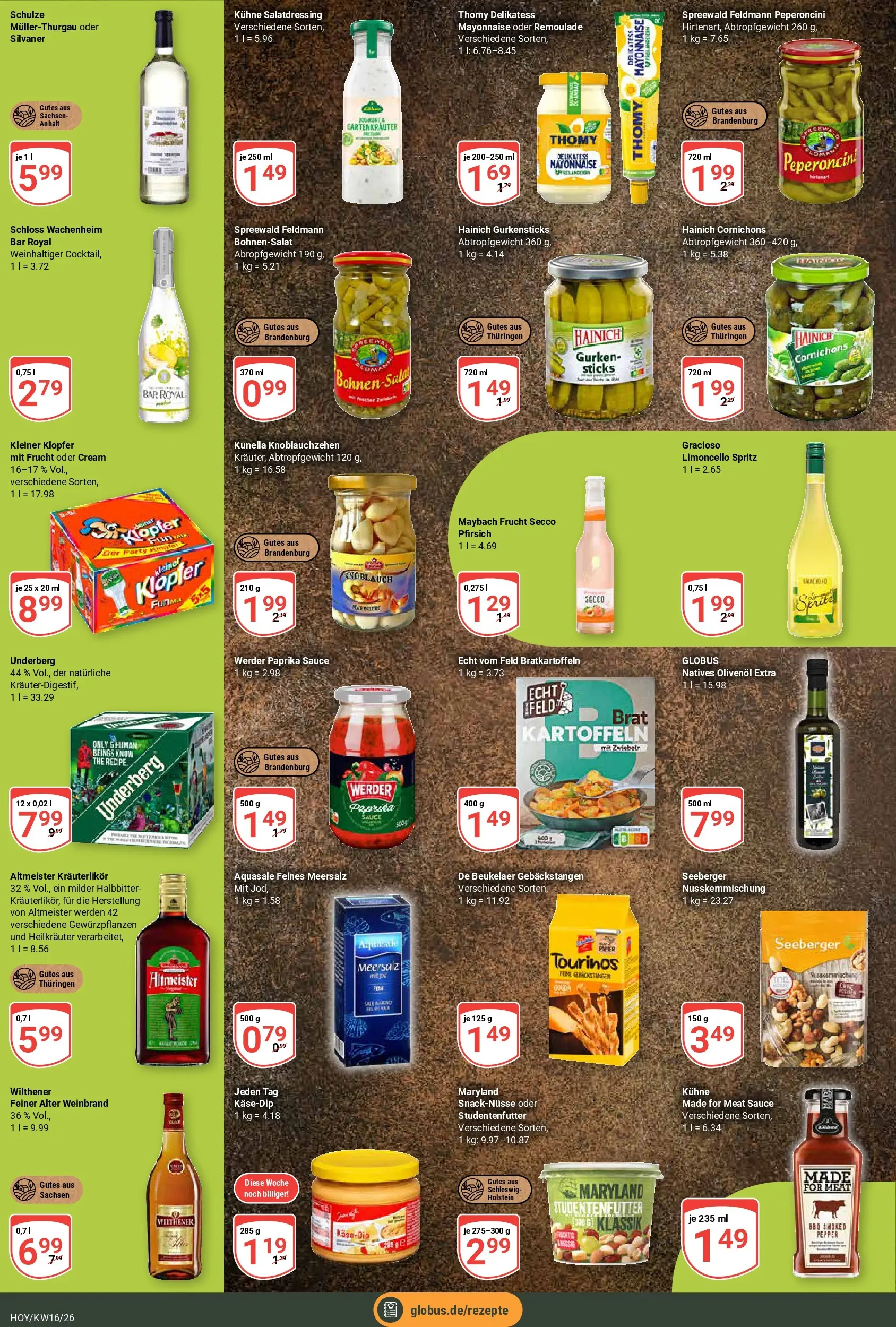 Globus Prospekt Hoyerswerda	 (ab 12.04.2026) » Angebote online | Seite: 18 | Produkte: Kartoffeln, Paprika, Knoblauch, Pfirsich