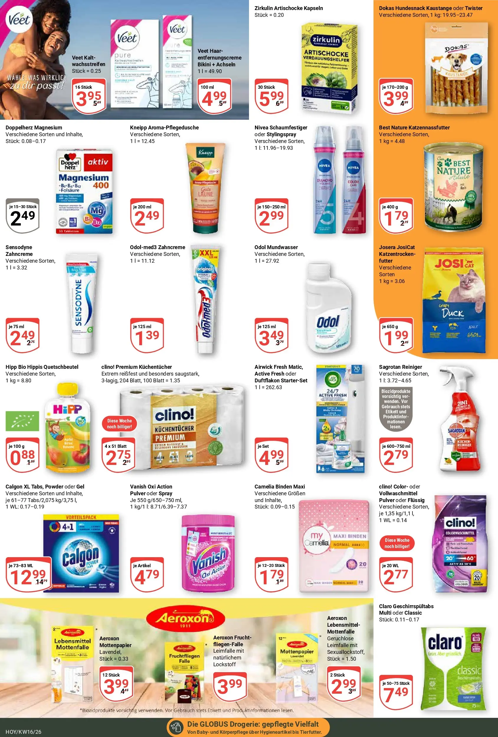 Globus Prospekt Hoyerswerda	 (ab 12.04.2026) » Angebote online | Seite: 21 | Produkte: Bikini, Mundwasser