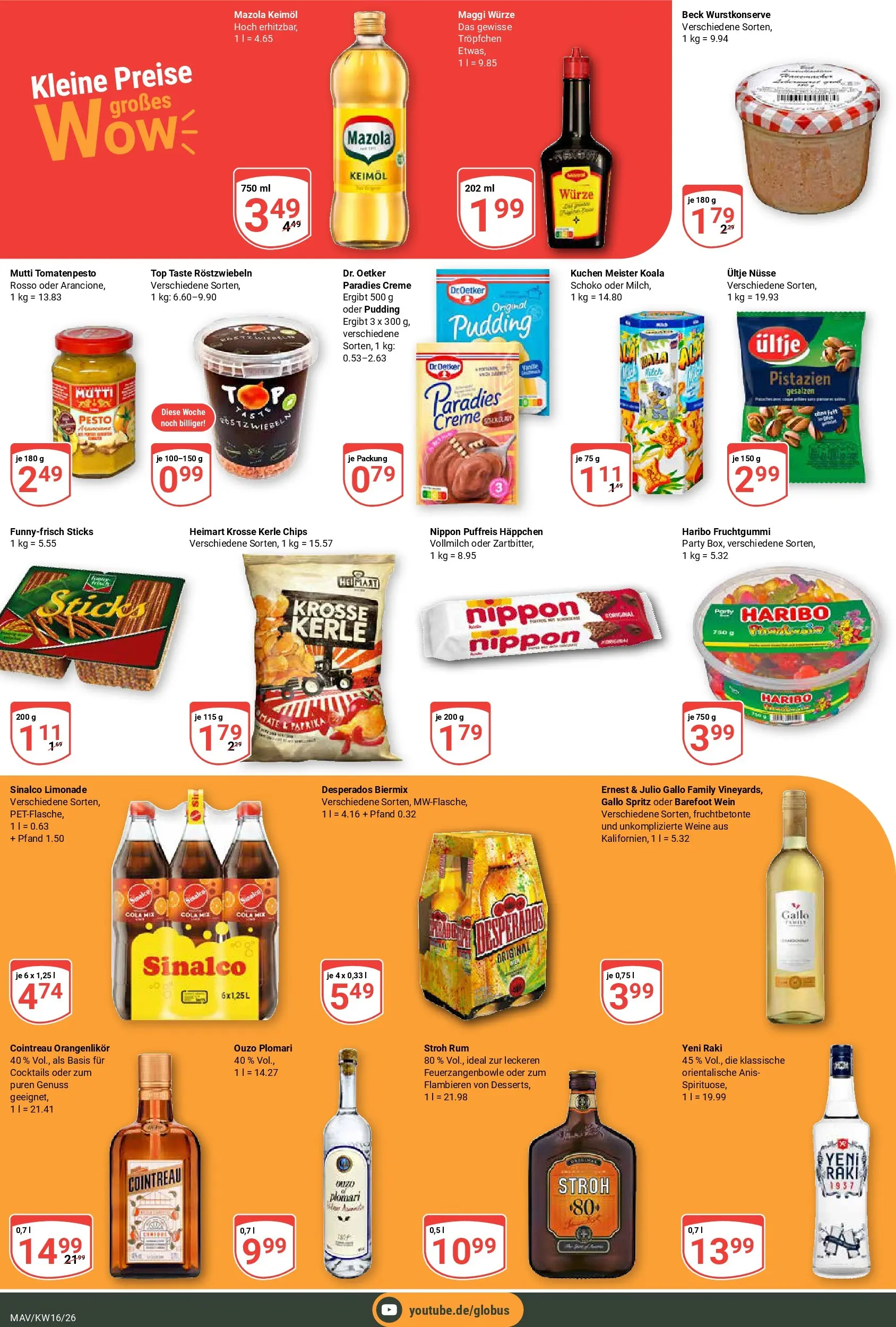 Globus Prospekt Mannheim	 (ab 12.04.2026) » Angebote online | Seite: 4 | Produkte: Sinalco, Ouzo, Tomaten, Ouzo plomari