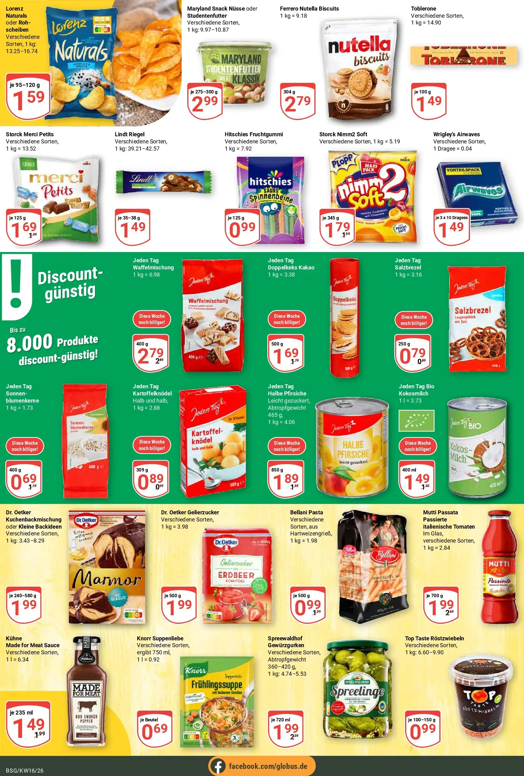 Globus Prospekt Braunschweig	 (ab 12.04.2026) » Angebote online | Seite: 14 | Produkte: Top, Gelierzucker, Tomaten, Nüsse