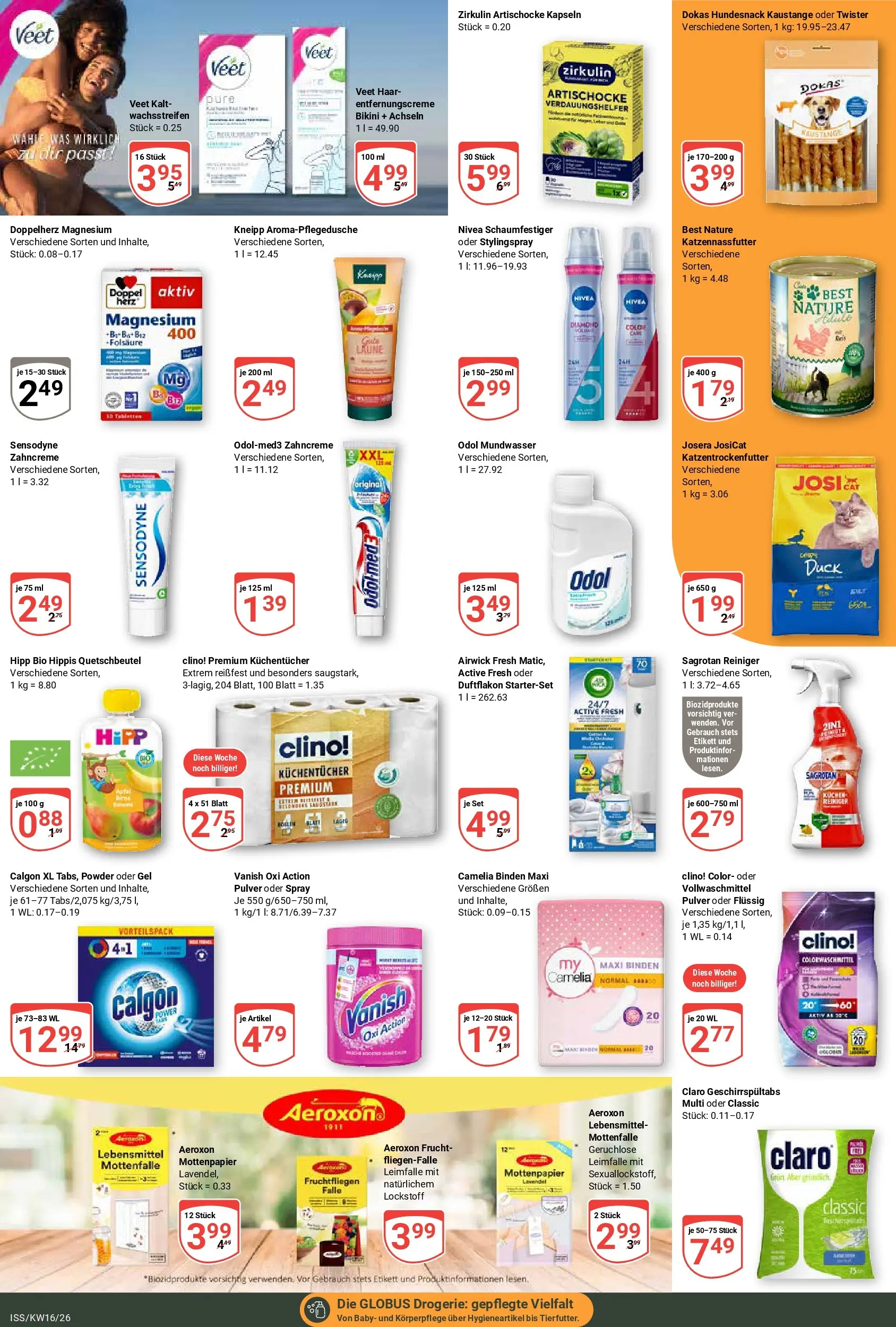 Globus Prospekt Isserstedt	 (ab 12.04.2026) » Angebote online | Seite: 21 | Produkte: Bikini, Mundwasser, Lavendel