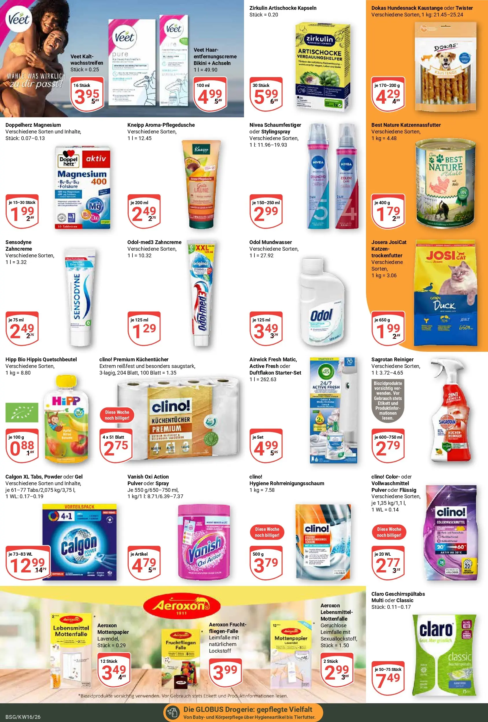 Globus Prospekt Braunschweig	 (ab 12.04.2026) » Angebote online | Seite: 19 | Produkte: Bikini, Mundwasser