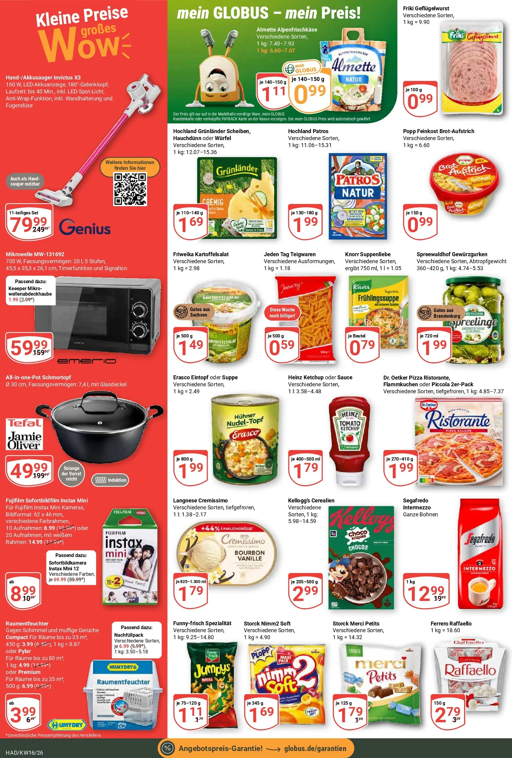 Globus Prospekt Halle (saale)	 (ab 12.04.2026) » Angebote online | Seite: 2 | Produkte: Langnese, Knorr, Grunlander, Erasco