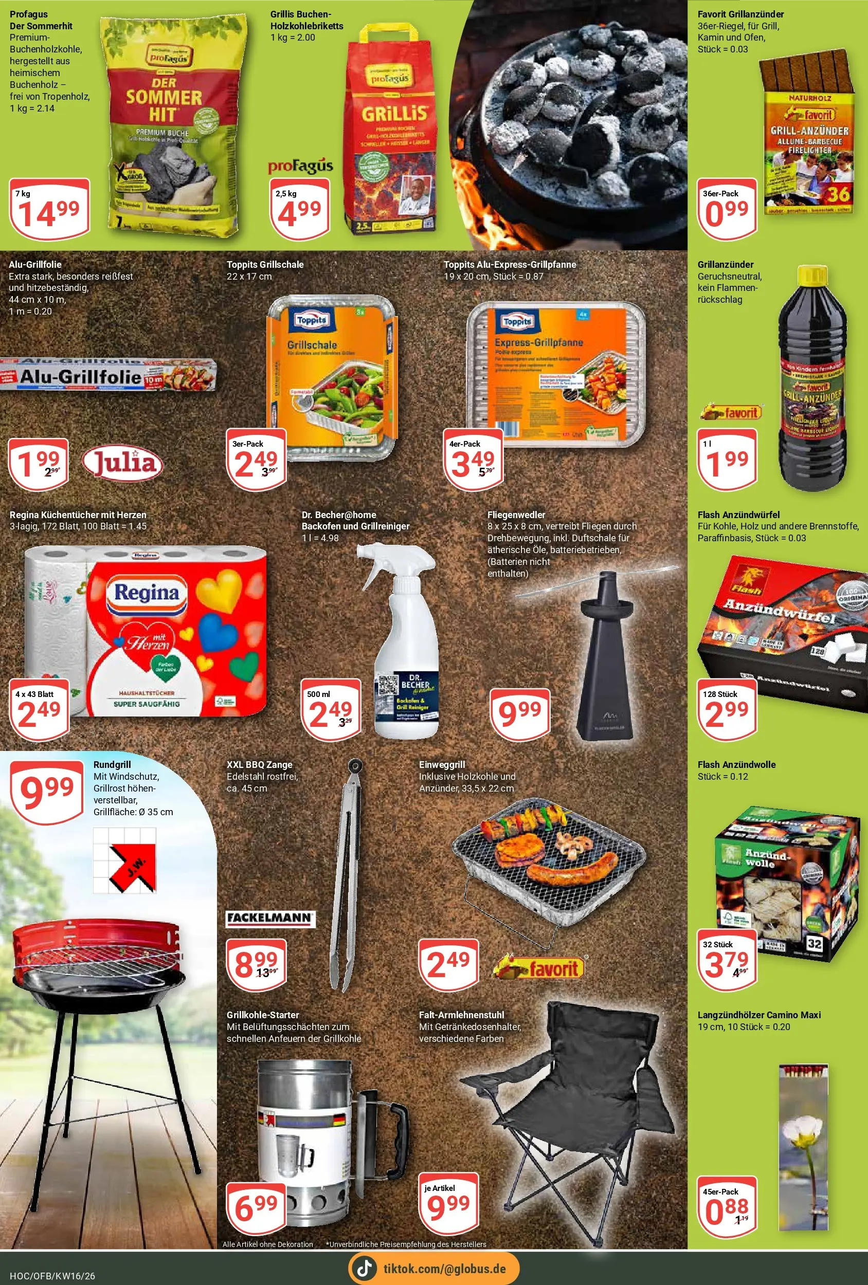 Globus Prospekt Hockenheim	 (ab 12.04.2026) » Angebote online | Seite: 16 | Produkte: Kamin, Batterien, Backofen