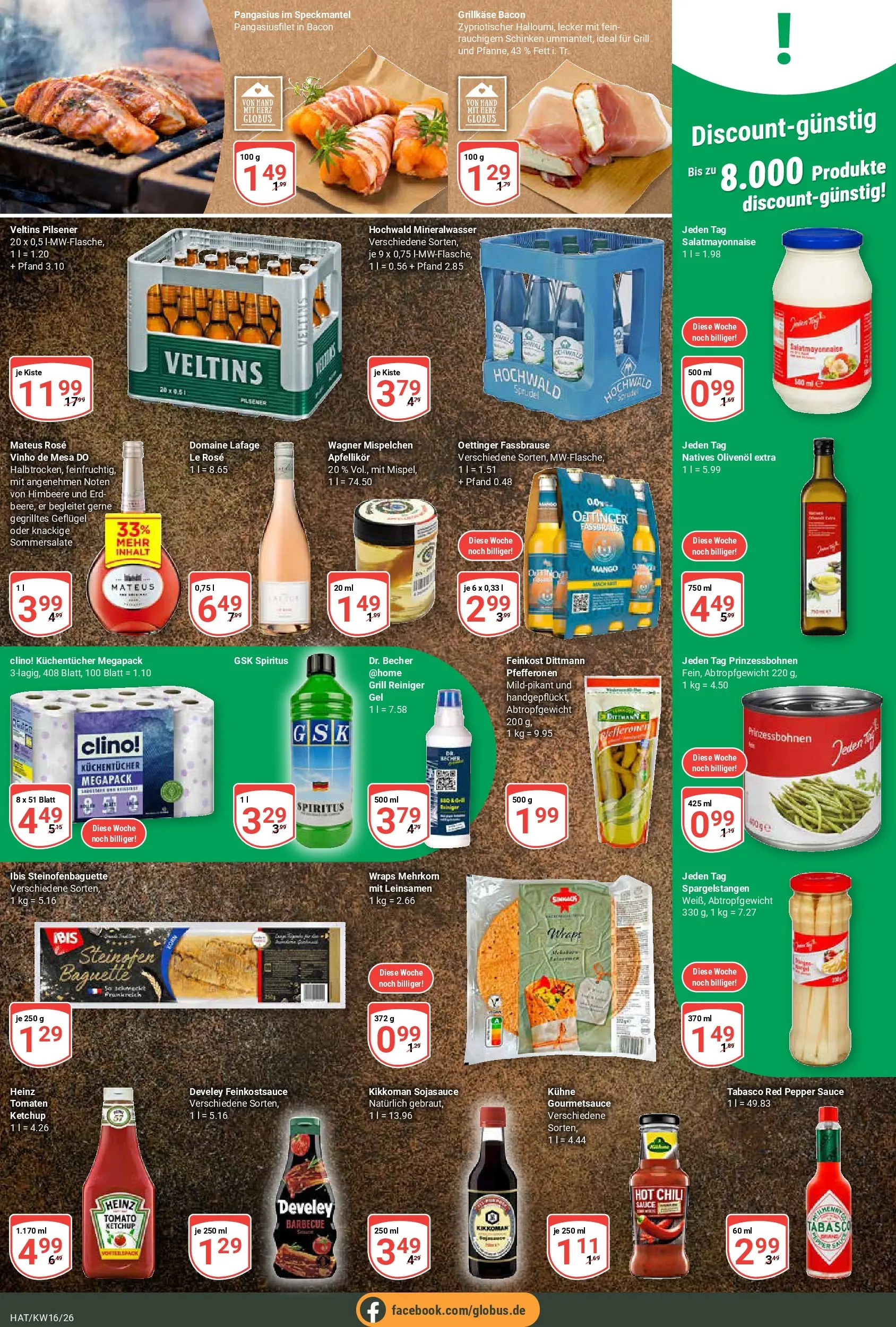 Globus Prospekt Hattersheim	 (ab 12.04.2026) » Angebote online | Seite: 11 | Produkte: Grill, Olivenol, Fassbrause, Veltins