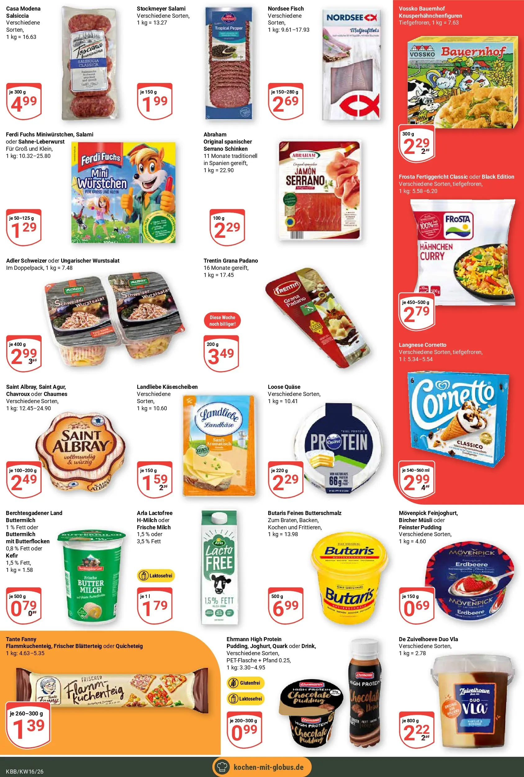 Globus Prospekt Koblenz-Bubenheim	 (ab 12.04.2026) » Angebote online | Seite: 3 | Produkte: Buttermilch, Milch, Butter, Fisch