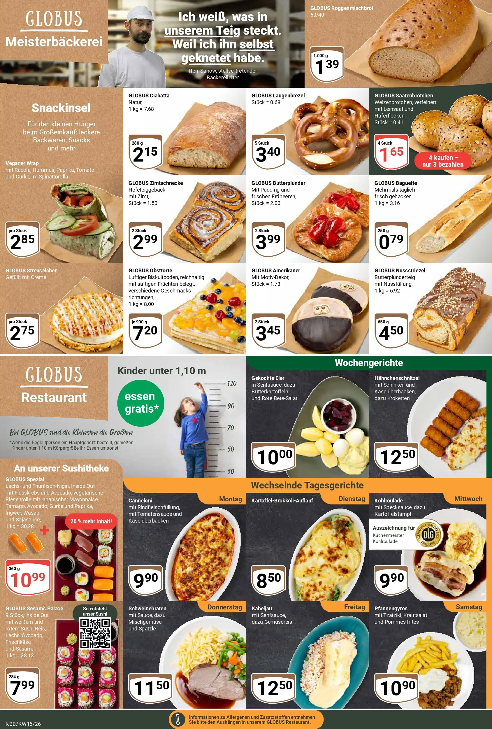 Globus Prospekt Koblenz-Bubenheim	 (ab 12.04.2026) » Angebote online | Seite: 7 | Produkte: Eier, Pommes, Baguette, Frischkase