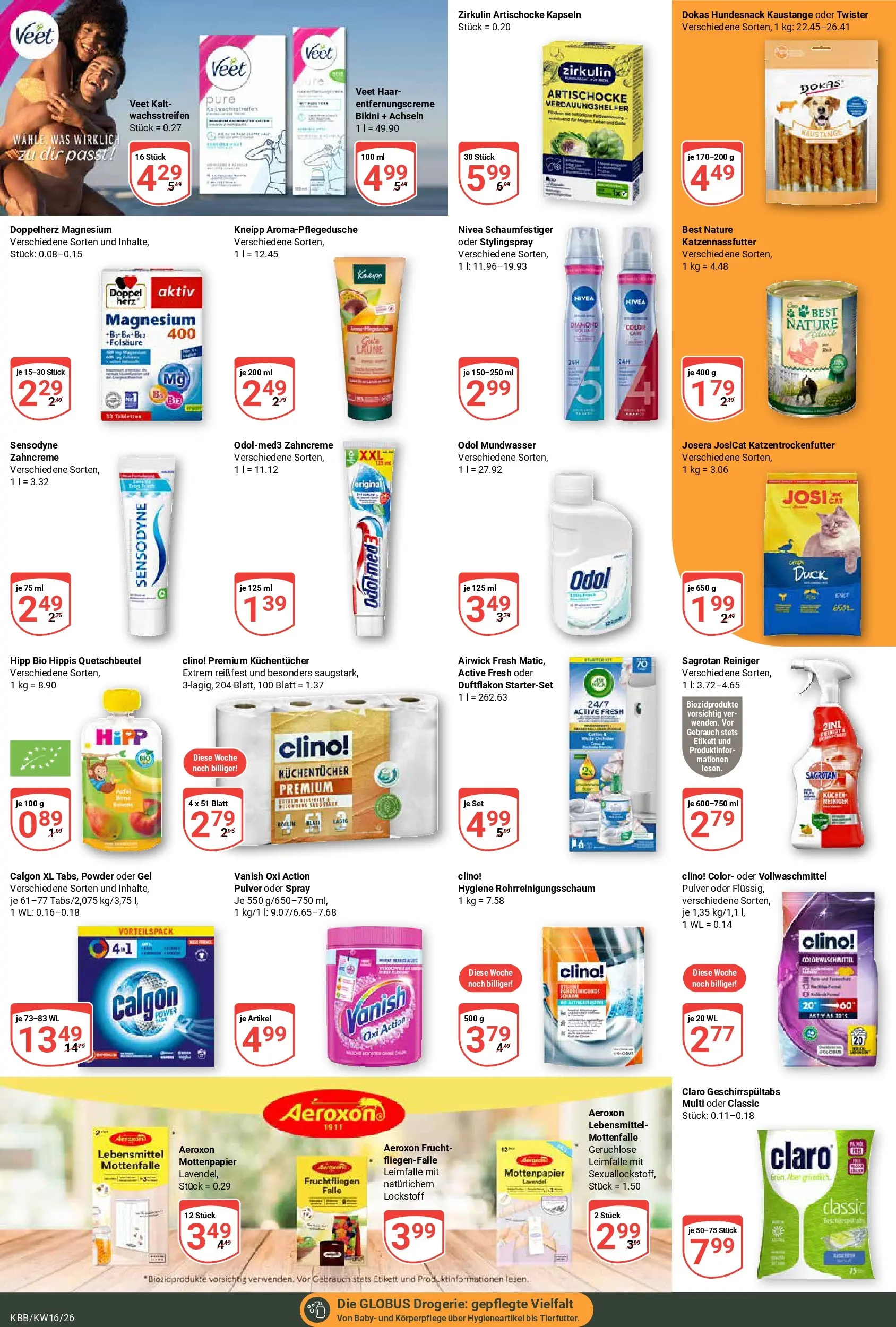 Globus Prospekt Koblenz-Bubenheim	 (ab 12.04.2026) » Angebote online | Seite: 17 | Produkte: Bikini, Mundwasser