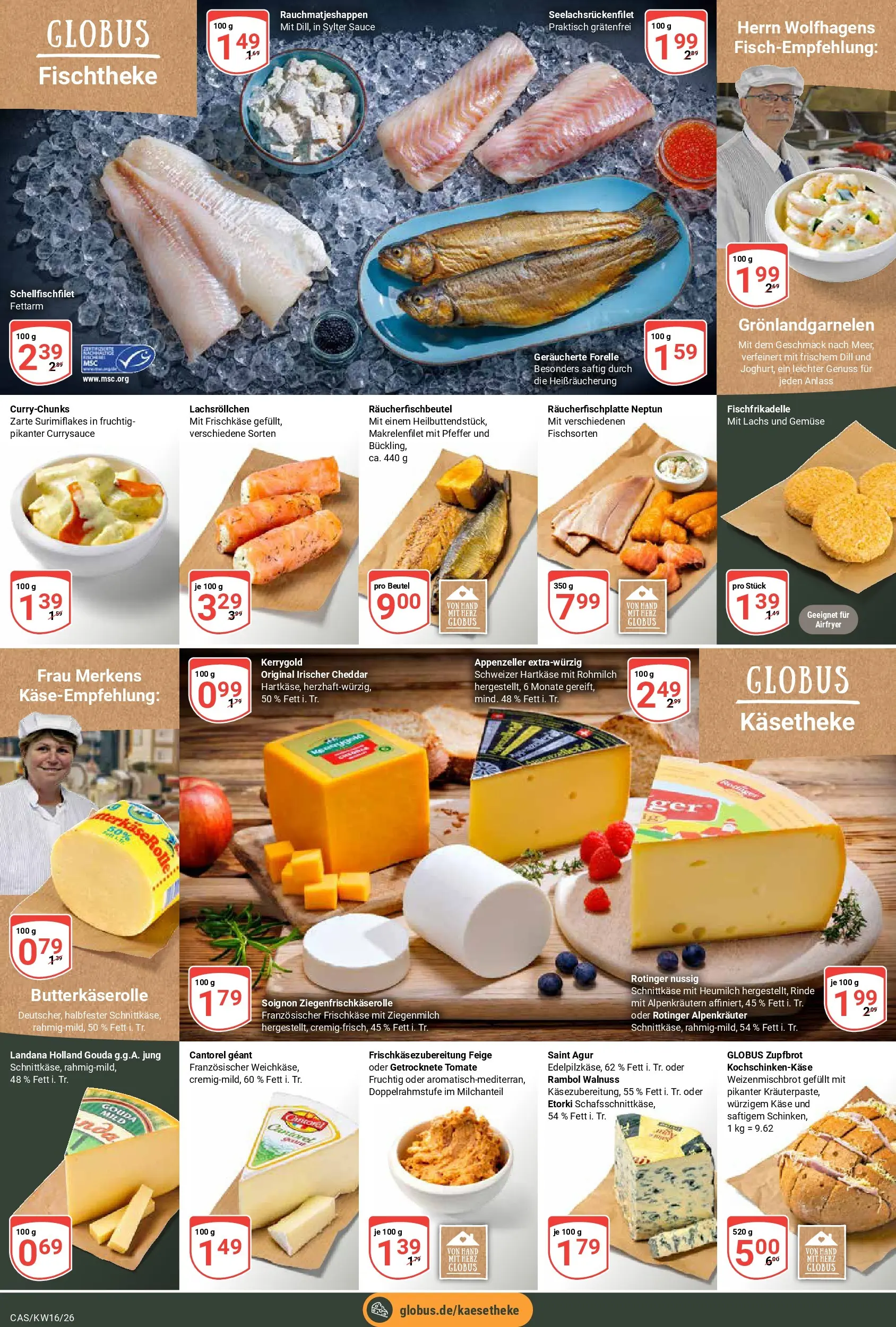 Globus Prospekt Castrop-Rauxel	 (ab 12.04.2026) » Angebote online | Seite: 8 | Produkte: Käse, Gouda, Gemüse, Pfeffer