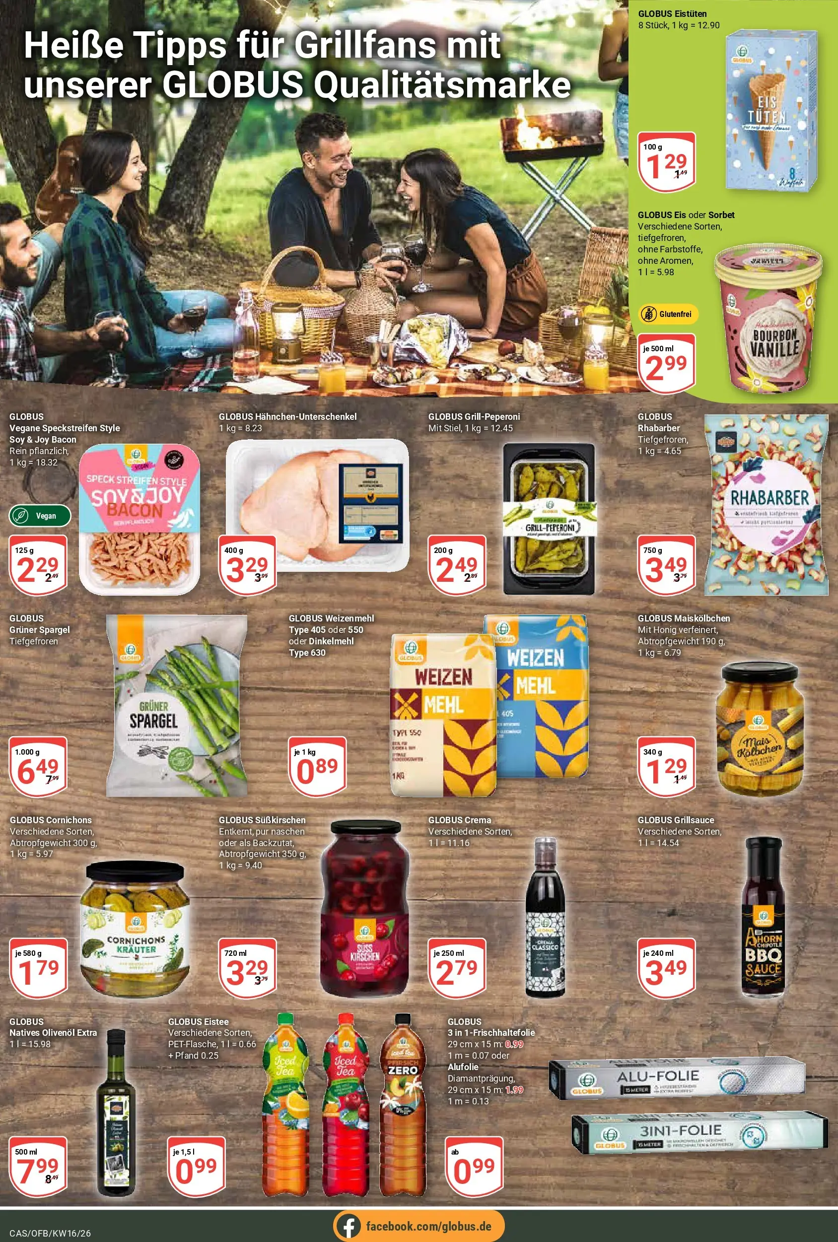 Globus Prospekt Castrop-Rauxel	 (ab 12.04.2026) » Angebote online | Seite: 12 | Produkte: Mehl, Olivenol, Weizenmehl, Bourbon