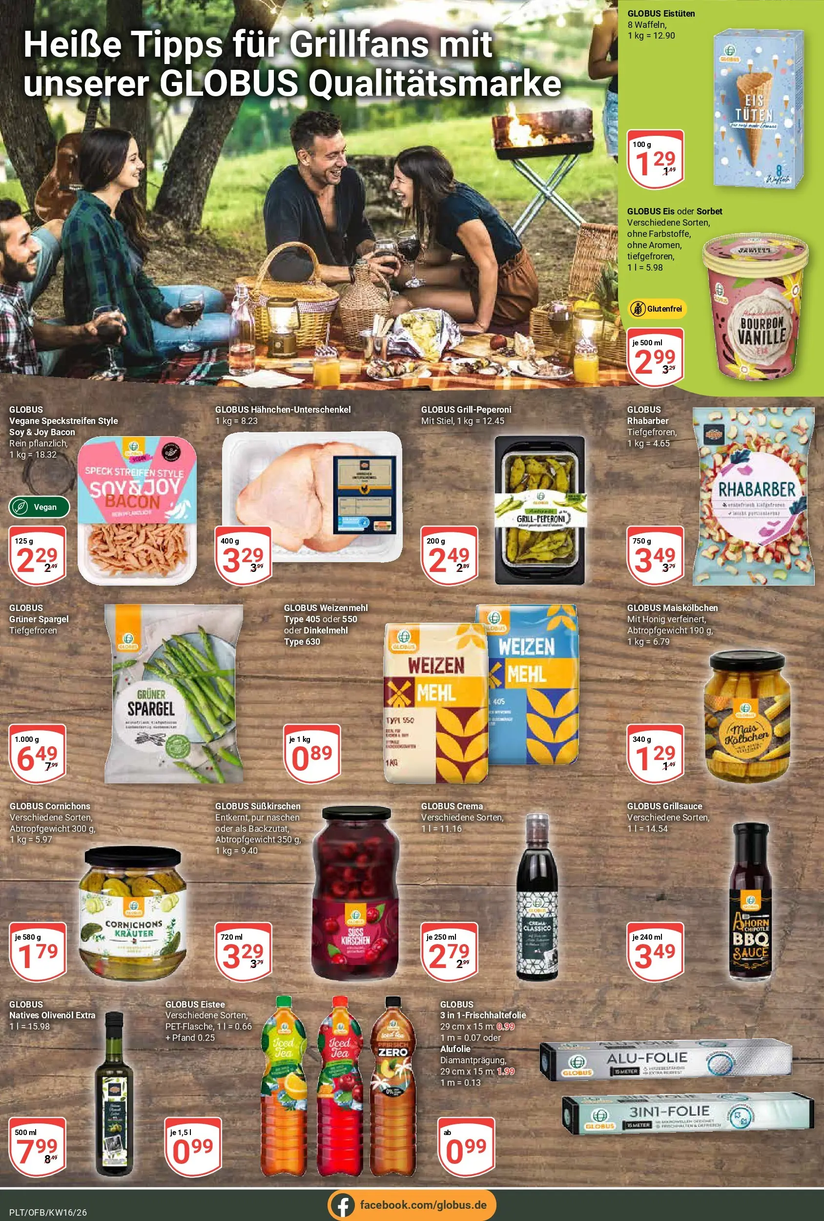 Globus Prospekt Plattling	 (ab 12.04.2026) » Angebote online | Seite: 11 | Produkte: Spargel, Kirschen, Bourbon, Eis
