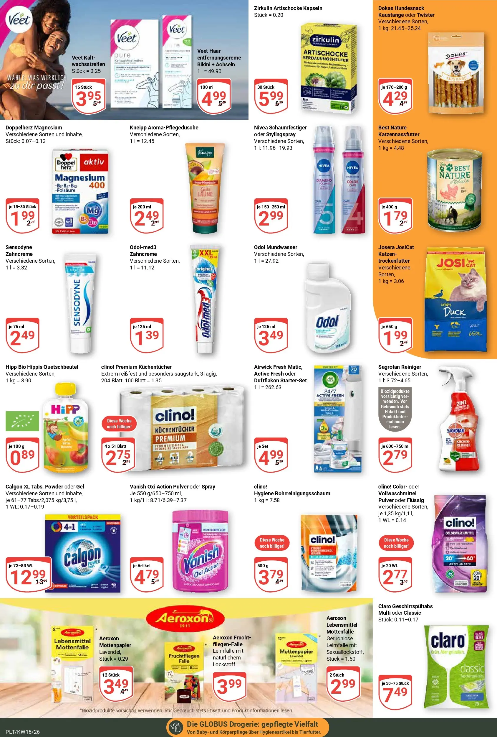 Globus Prospekt Plattling	 (ab 12.04.2026) » Angebote online | Seite: 17 | Produkte: Bikini, Mundwasser