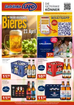 Angebote - GetränkeLand Mayer: Getränkeangebote ab 12.04.2026 gültig