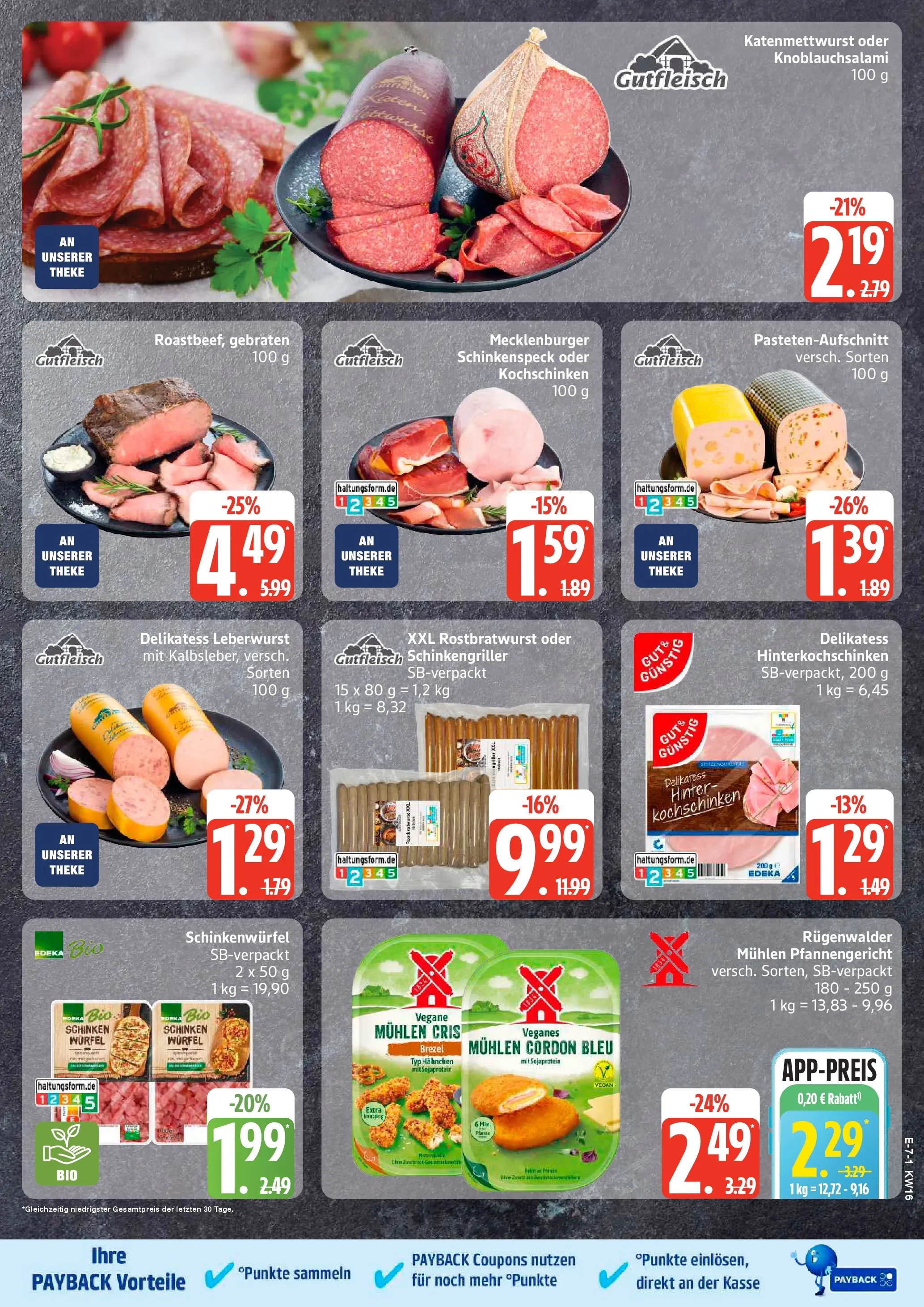 Edeka prospekt Ratzeburg	 (ab 12.04.2026) » Angebote Online | Seite: 8 | Produkte: Hahnchen, Theke, Schinken