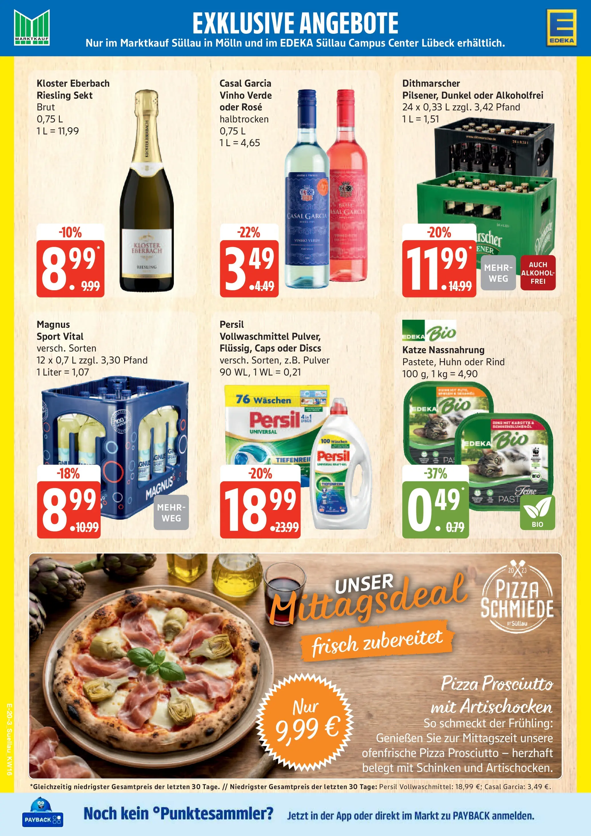 Edeka prospekt Ratzeburg	 (ab 12.04.2026) » Angebote Online | Seite: 26 | Produkte: Sekt, Ofenfrische, Pizza, Persil