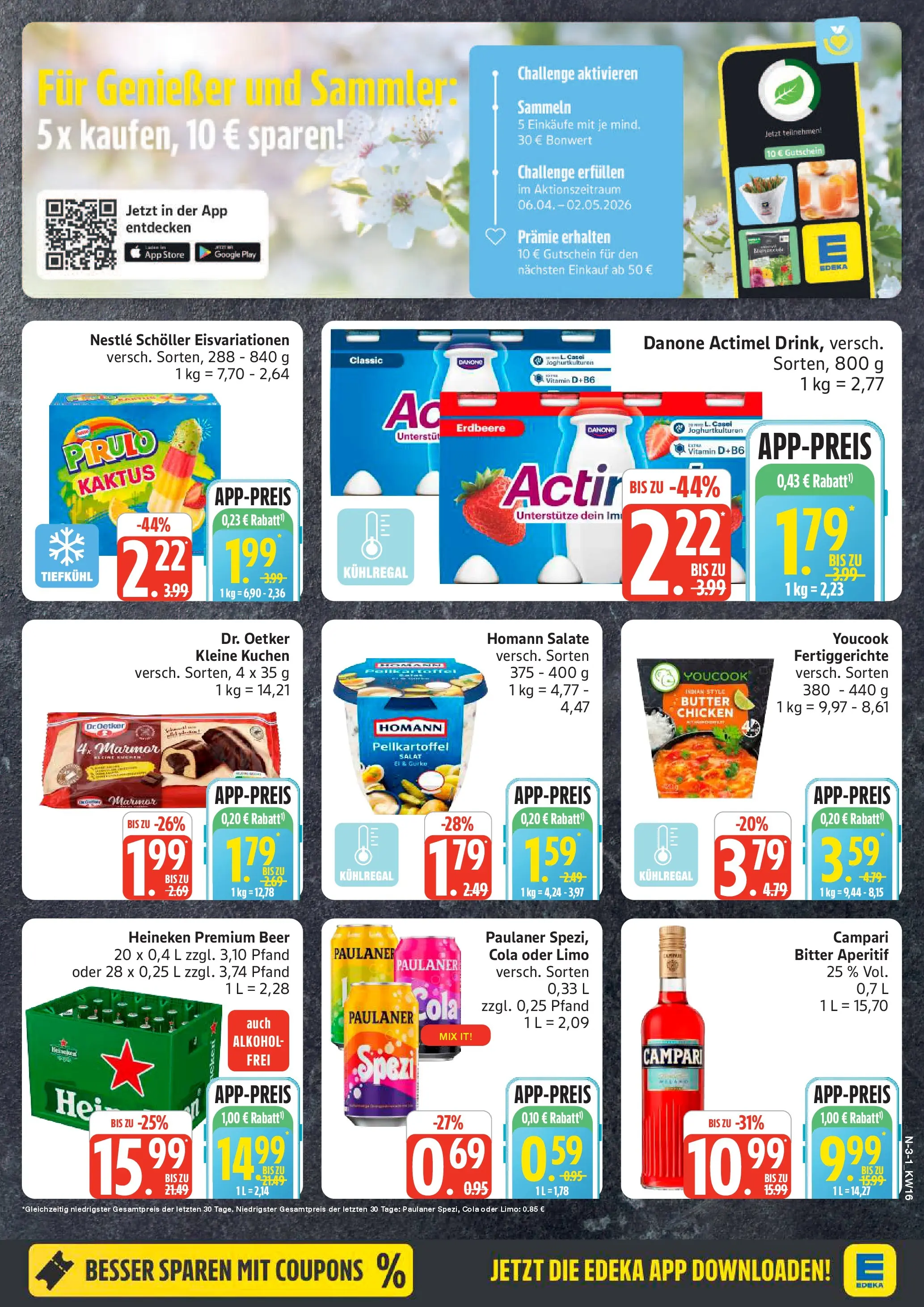 Marktkauf Prospekt Cuxhaven	 (ab 13.04.2026) » Angebote online | Seite: 3 | Produkte: Butter, Heineken, Kuchen, Paulaner