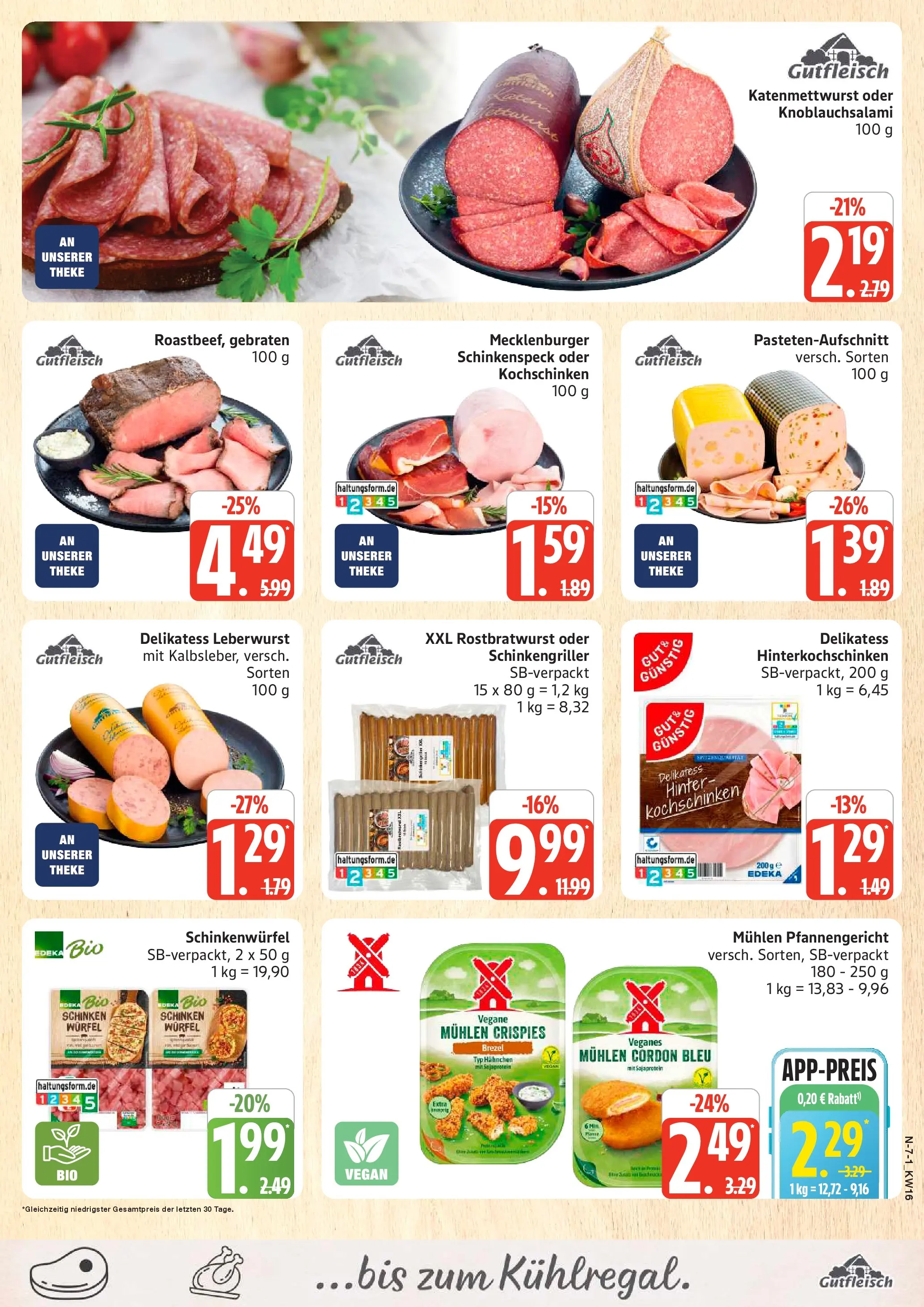 Marktkauf Prospekt Cuxhaven	 (ab 13.04.2026) » Angebote online | Seite: 7 | Produkte: Hahnchen, Theke, Schinken