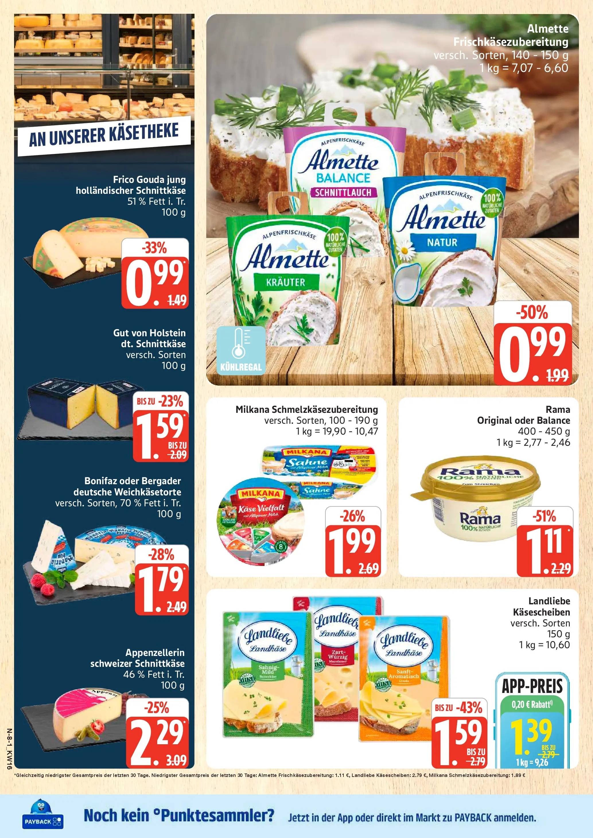 Marktkauf Prospekt Cuxhaven	 (ab 13.04.2026) » Angebote online | Seite: 8 | Produkte: Rama, Milkana, Gouda, Sahne