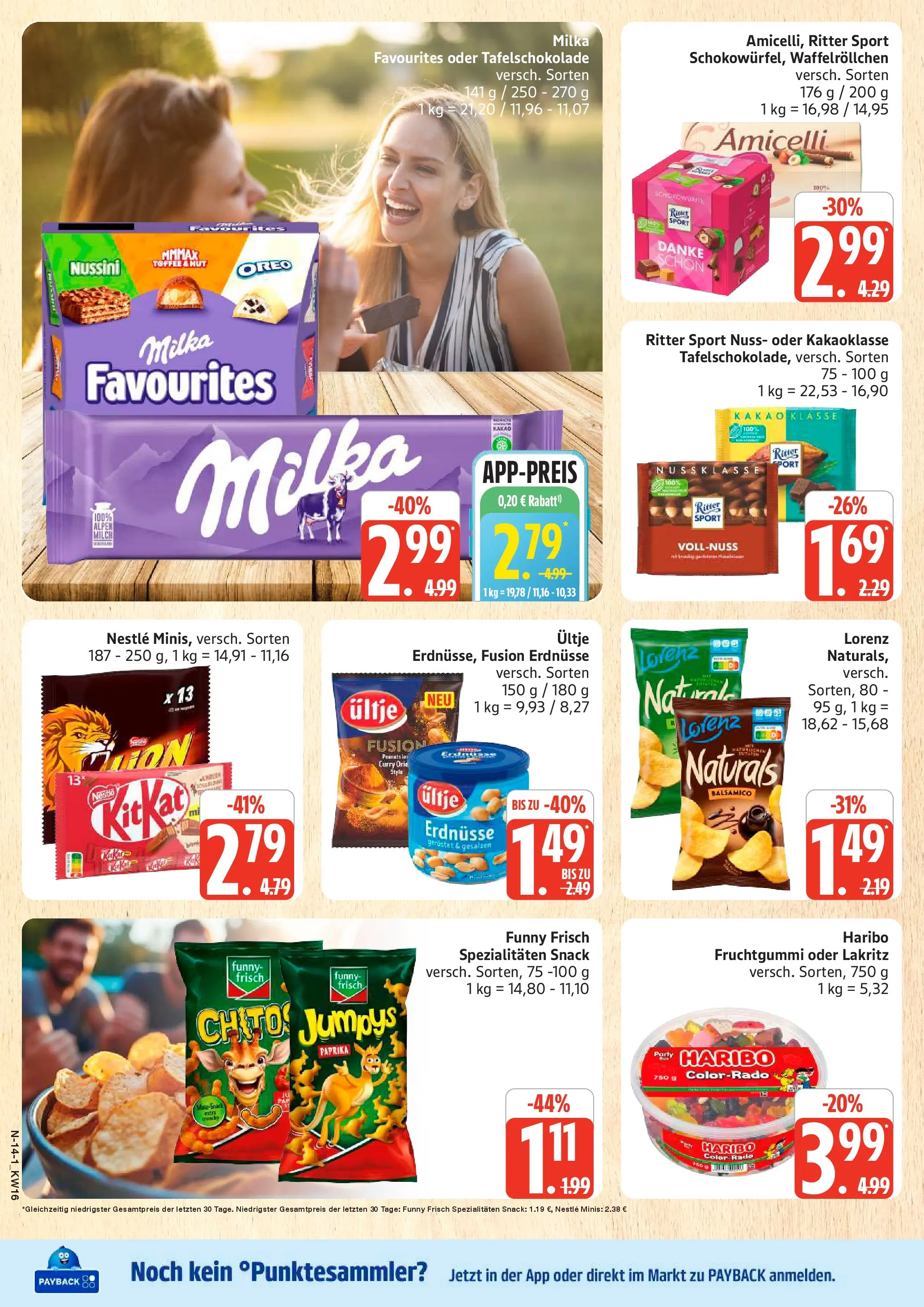 Marktkauf Prospekt Cuxhaven	 (ab 13.04.2026) » Angebote online | Seite: 14 | Produkte: Haribo, Milch, Balsamico, Ritter sport