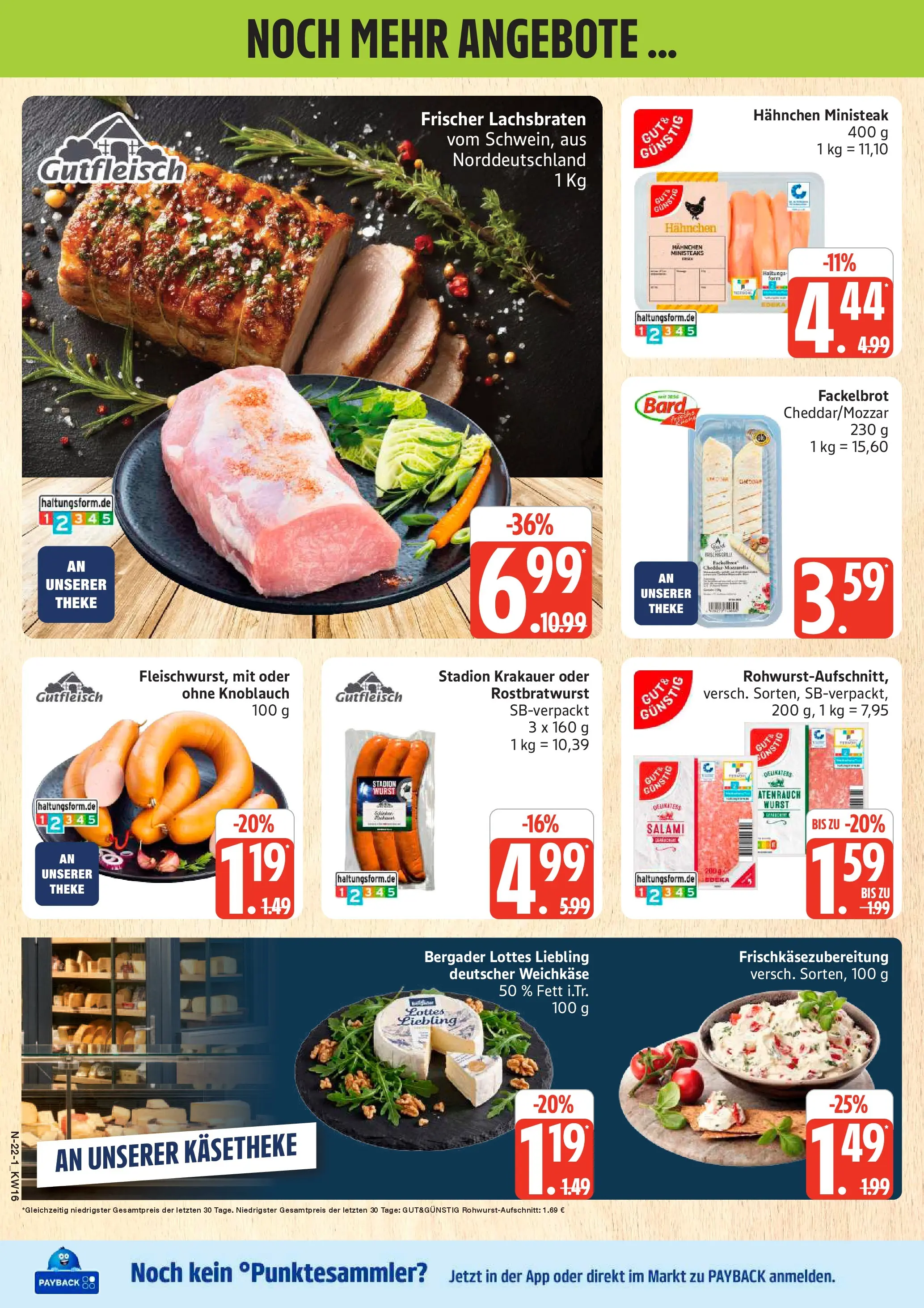 Marktkauf Prospekt Cuxhaven	 (ab 13.04.2026) » Angebote online | Seite: 22 | Produkte: Hahnchen, Theke, Wurst, Knoblauch
